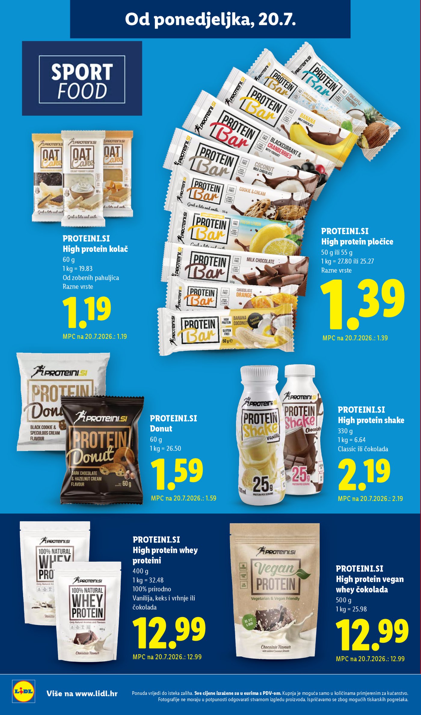 Lidl katalog super ponuda od ponedjeljka 20.07.-26.07.2026.