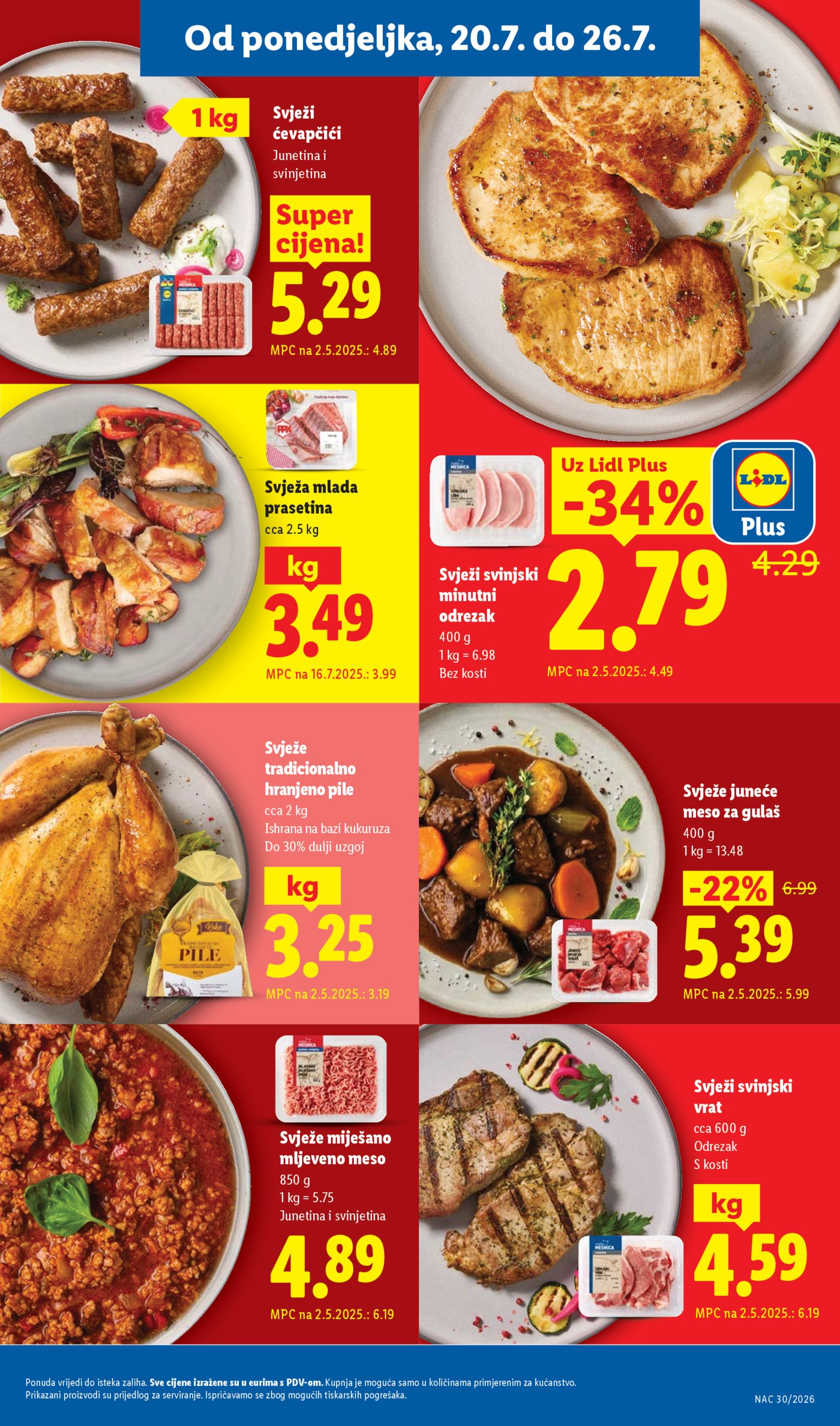 Lidl katalog super ponuda od ponedjeljka 20.07.-26.07.2026.