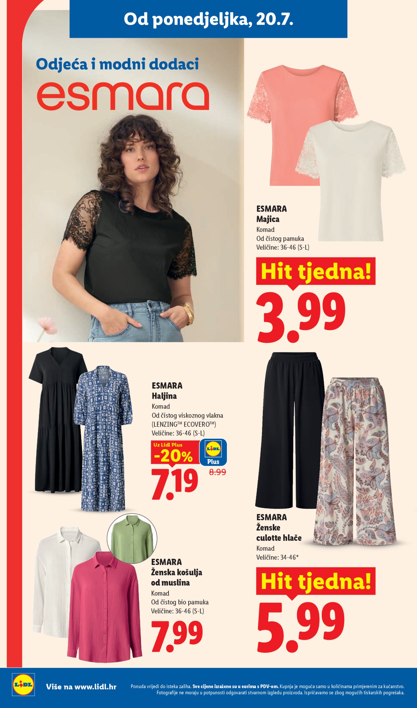 Lidl katalog super ponuda od ponedjeljka 20.07.-26.07.2026.