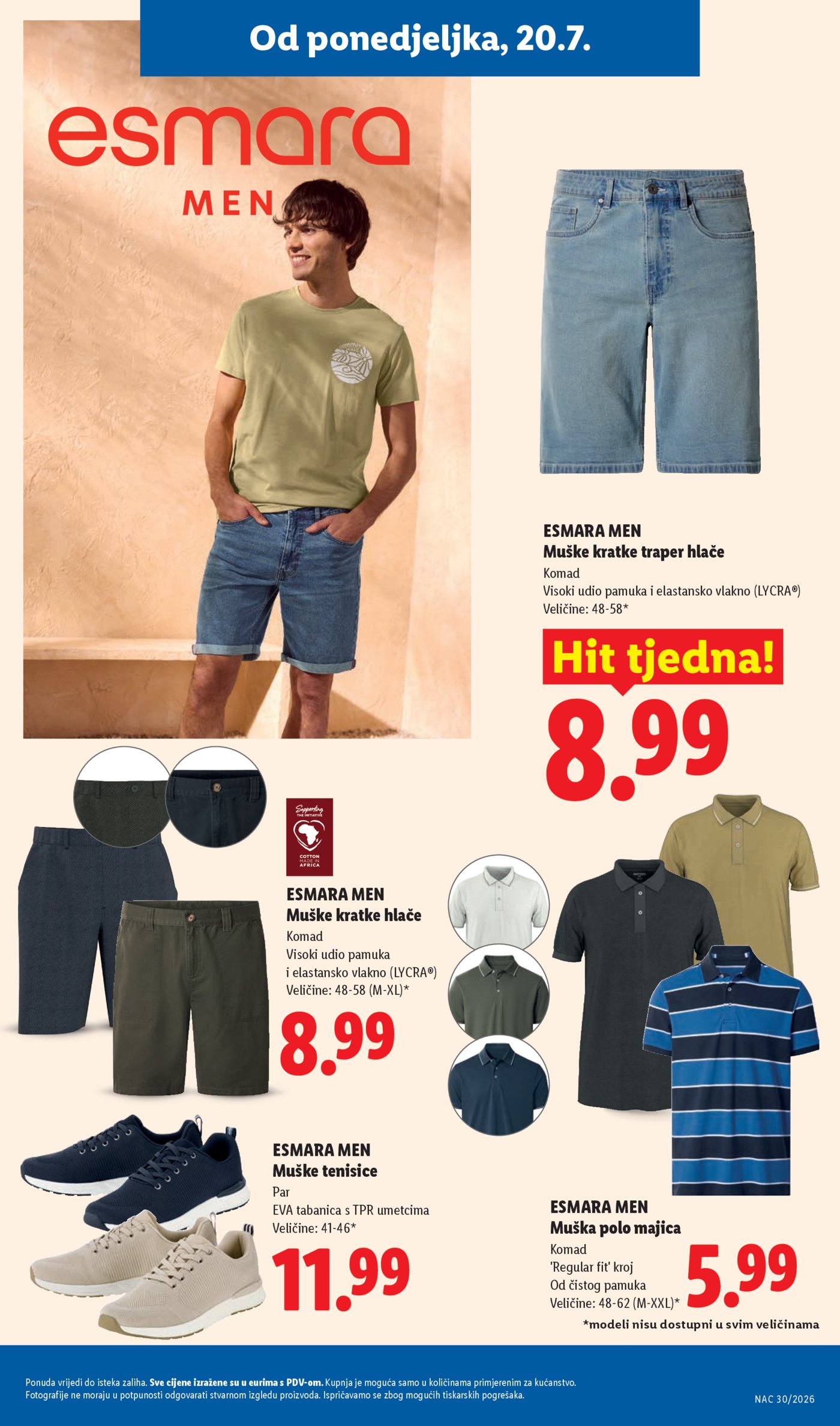 Lidl katalog super ponuda od ponedjeljka 20.07.-26.07.2026.