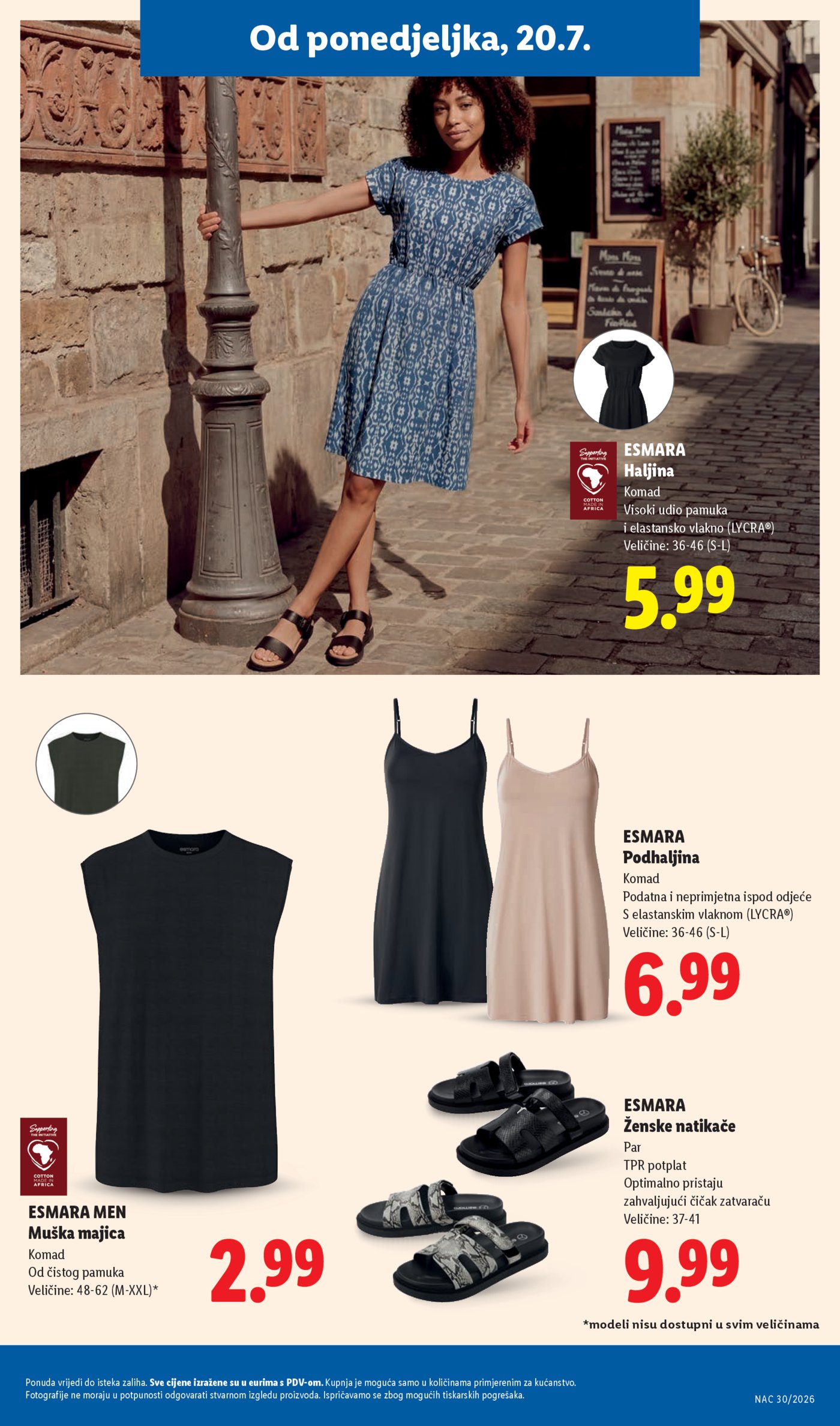 Lidl katalog super ponuda od ponedjeljka 20.07.-26.07.2026.