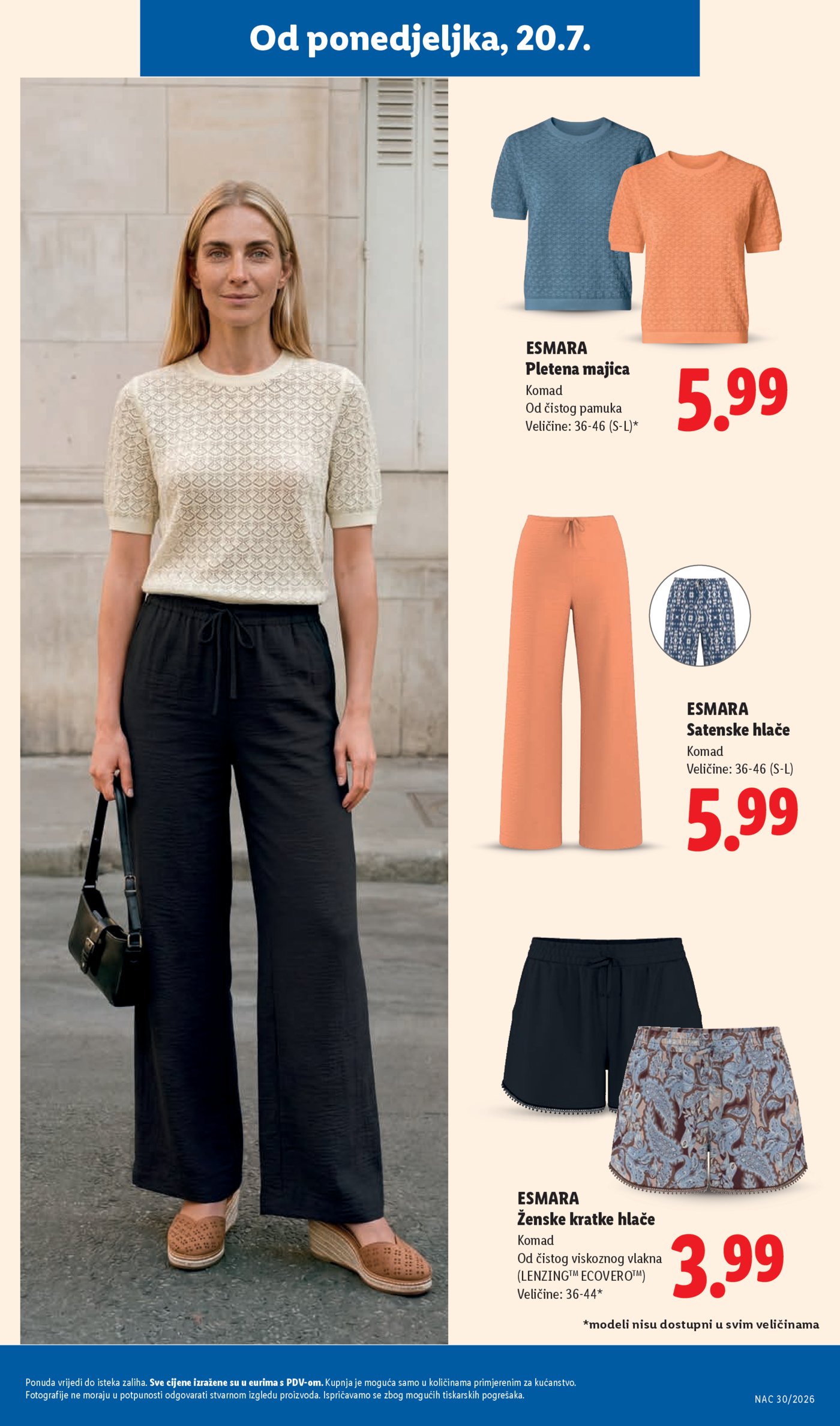 Lidl katalog super ponuda od ponedjeljka 20.07.-26.07.2026.
