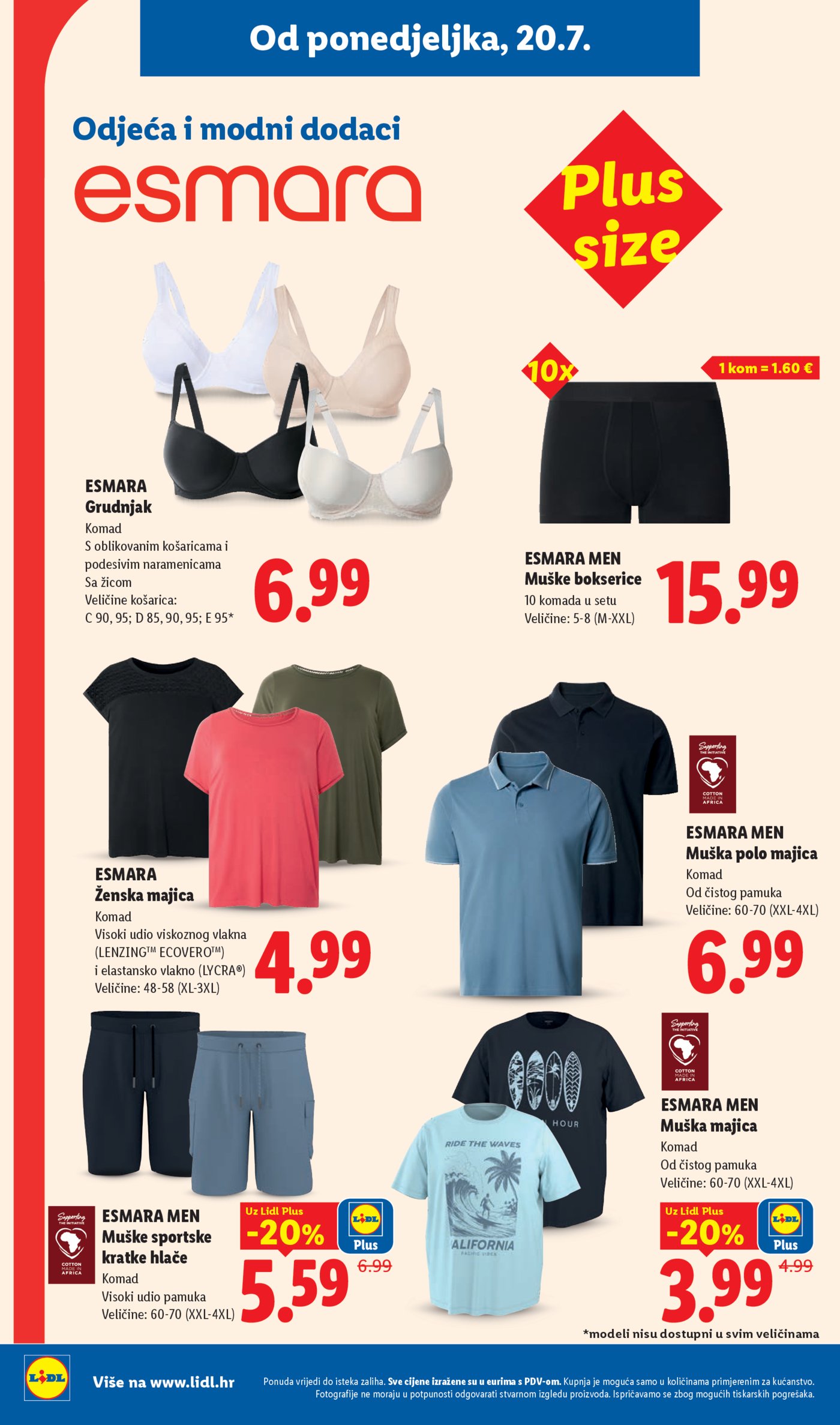 Lidl katalog super ponuda od ponedjeljka 20.07.-26.07.2026.