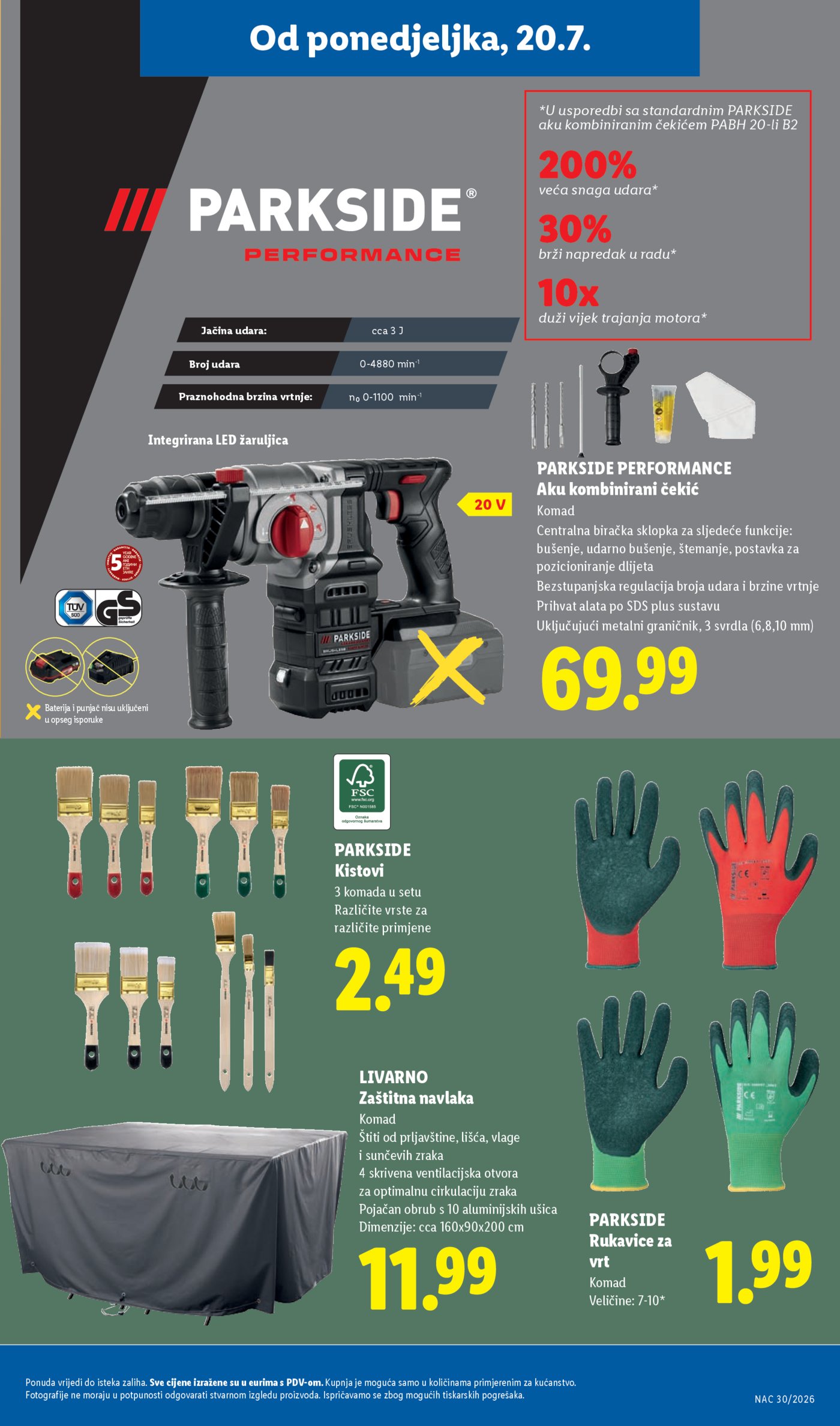 Lidl katalog super ponuda od ponedjeljka 20.07.-26.07.2026.