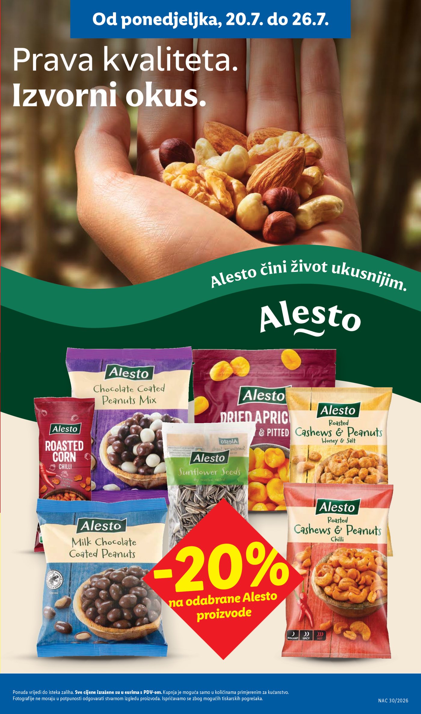 Lidl katalog super ponuda od ponedjeljka 20.07.-26.07.2026.
