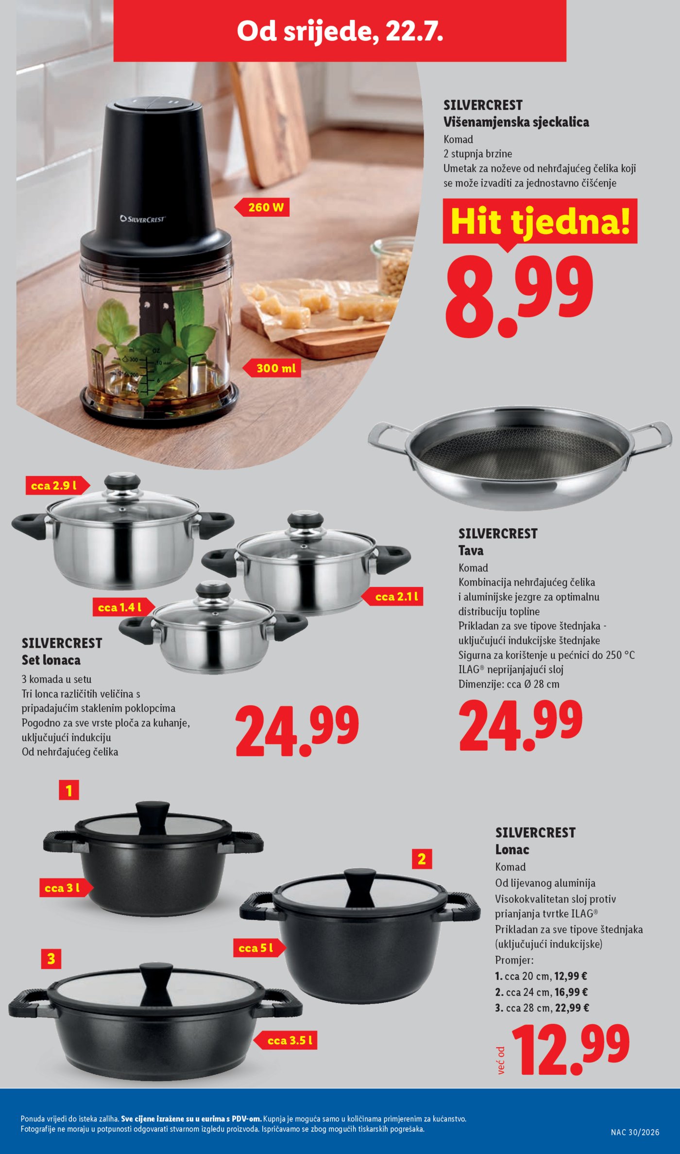 Lidl katalog super ponuda od ponedjeljka 20.07.-26.07.2026.