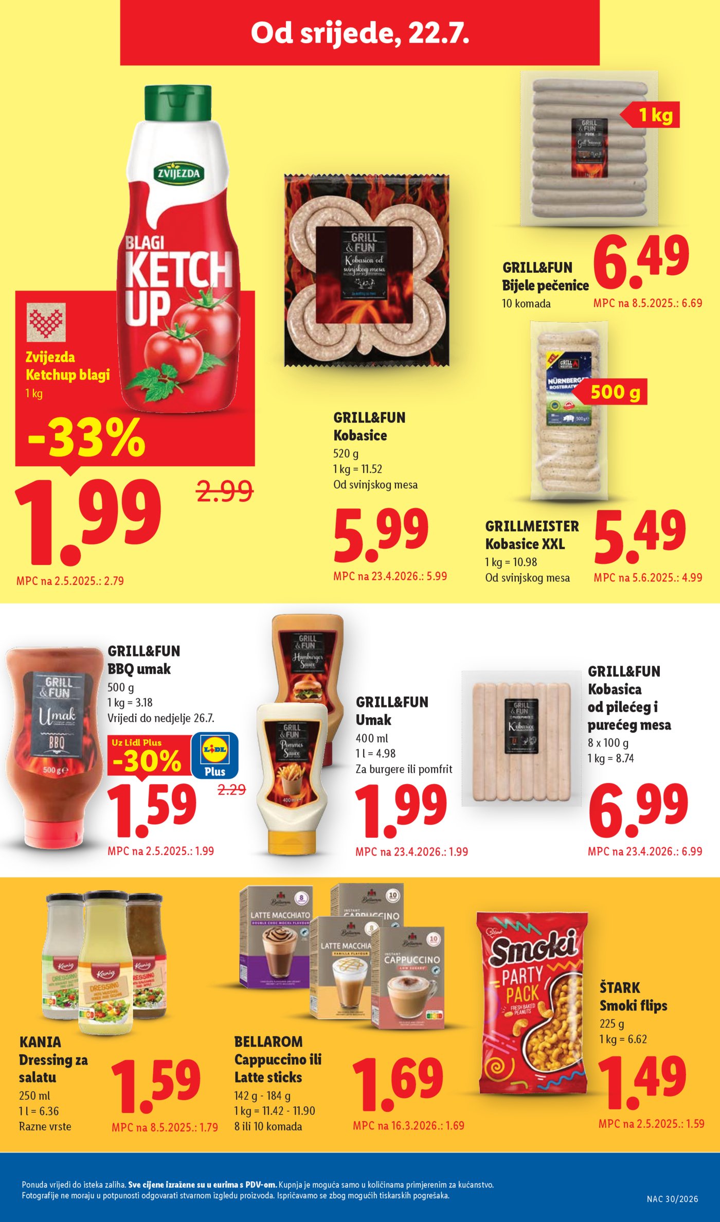 Lidl katalog super ponuda od ponedjeljka 20.07.-26.07.2026.