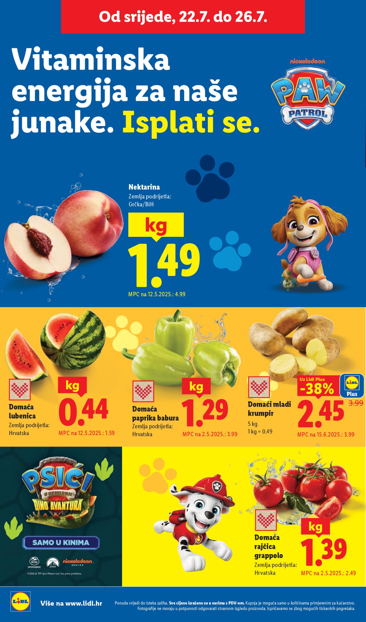 Lidl katalog super ponuda od ponedjeljka 20.07.-26.07.2026.