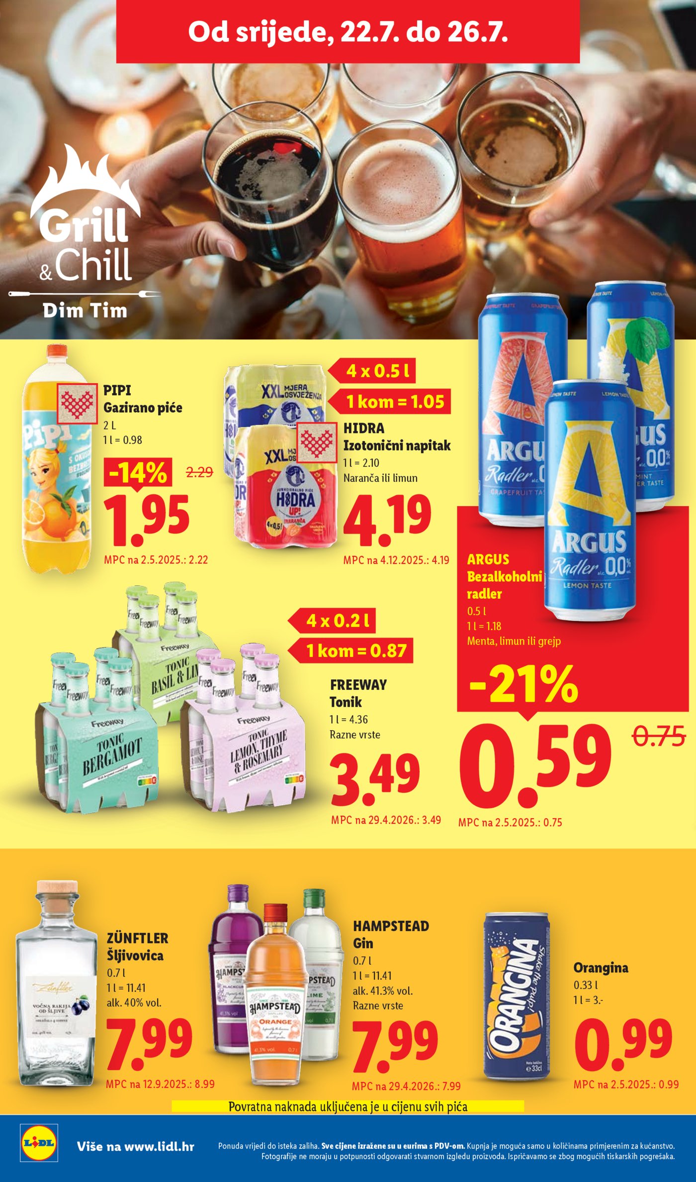 Lidl katalog super ponuda od ponedjeljka 20.07.-26.07.2026.