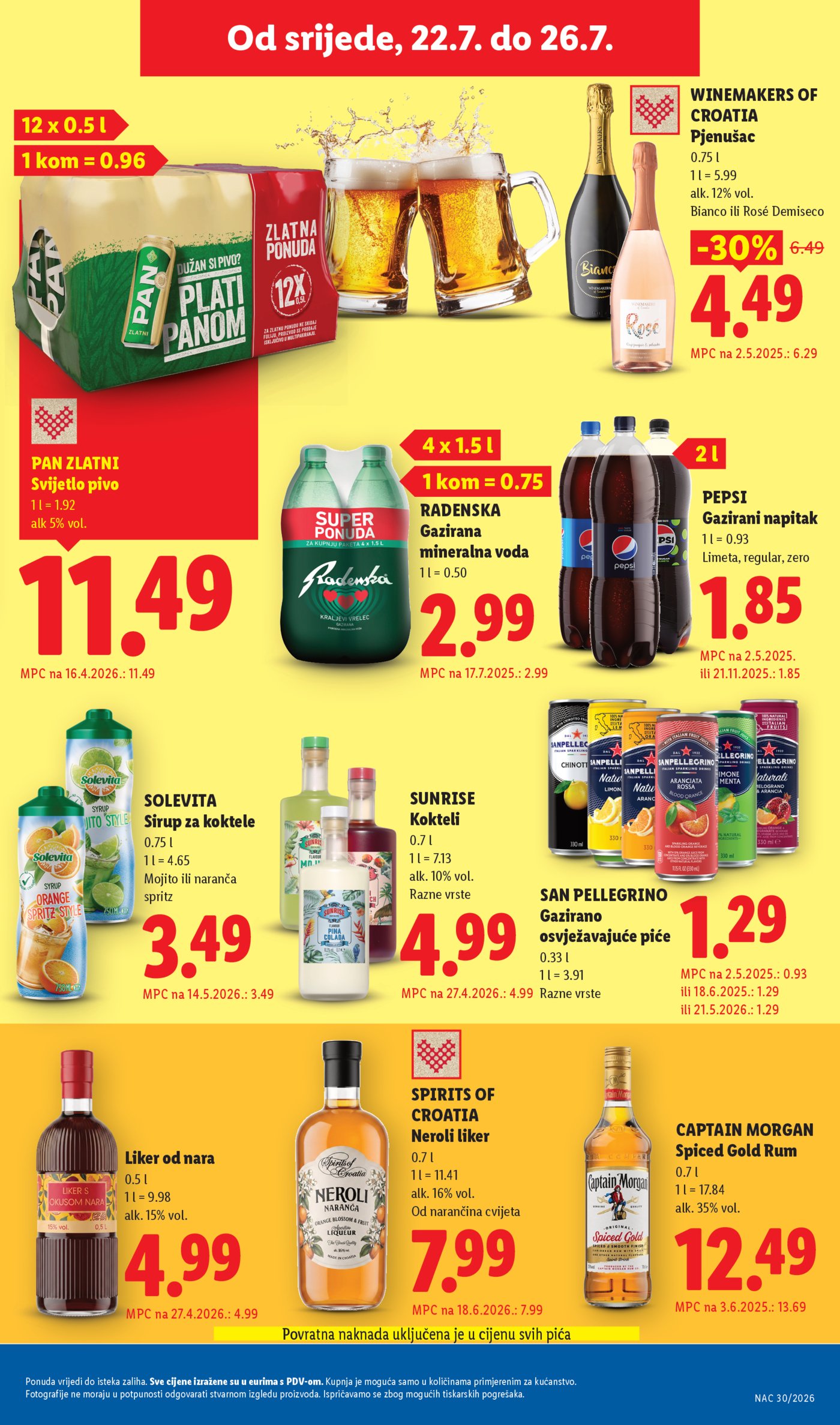 Lidl katalog super ponuda od ponedjeljka 20.07.-26.07.2026.
