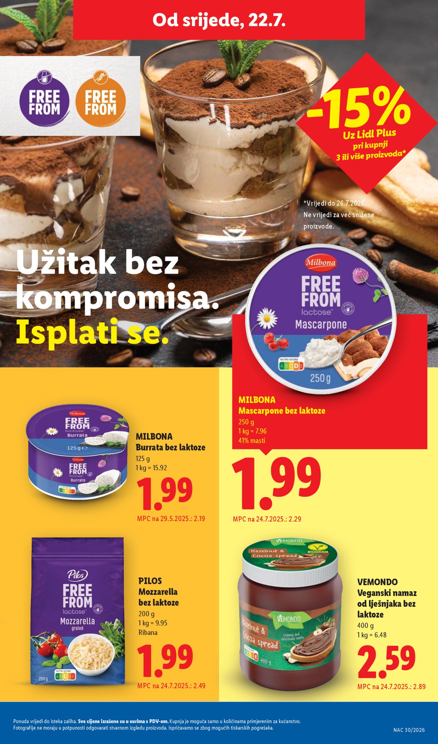 Lidl katalog super ponuda od ponedjeljka 20.07.-26.07.2026.