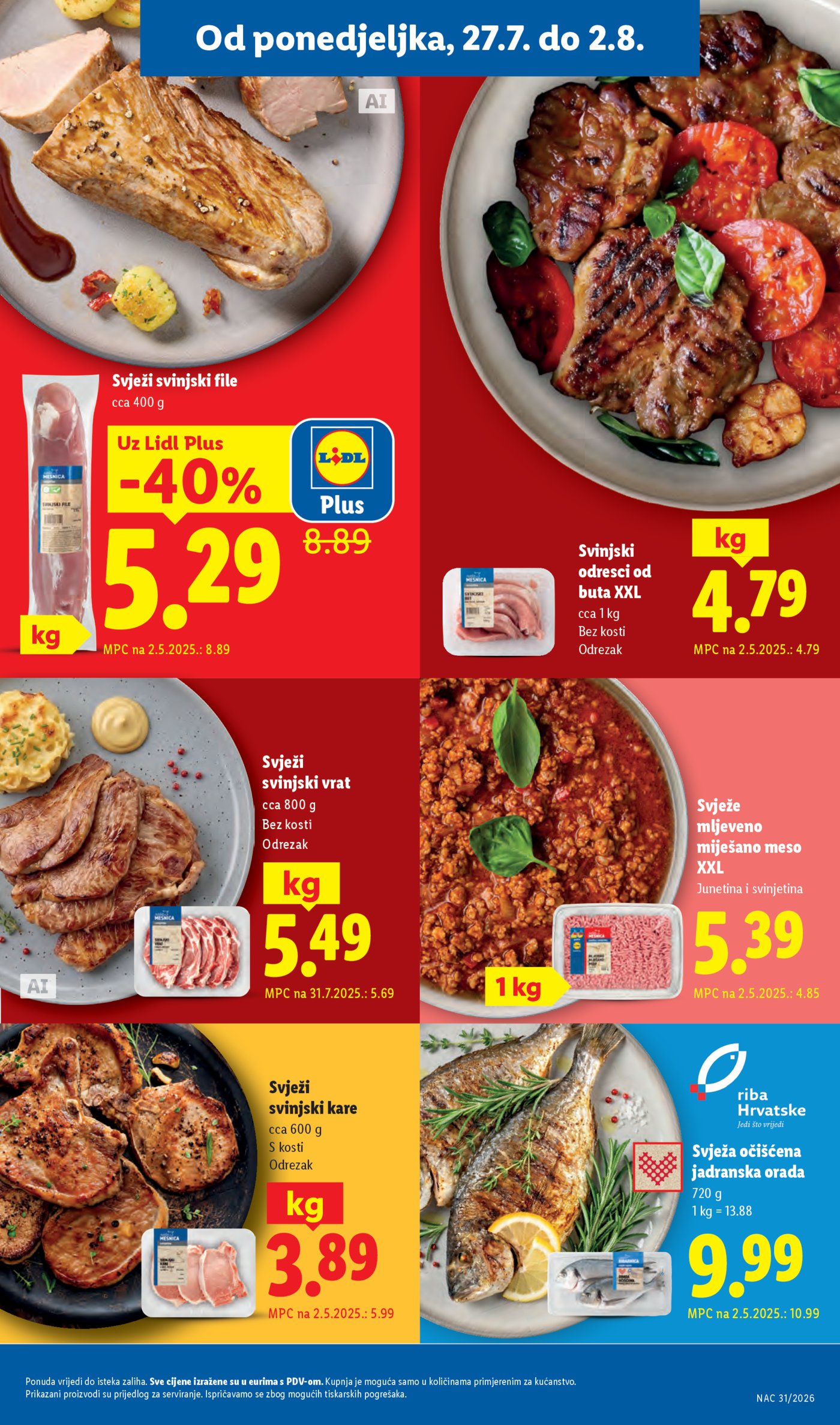 Lidl katatalog Super ponuda 27.07.-02.08.2026.