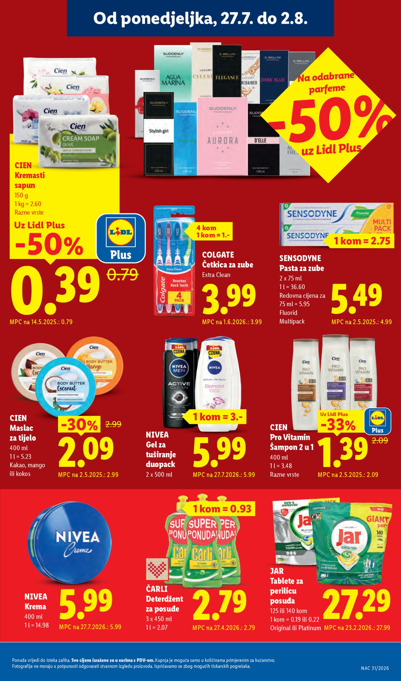 Lidl katatalog Super ponuda 27.07.-02.08.2026.