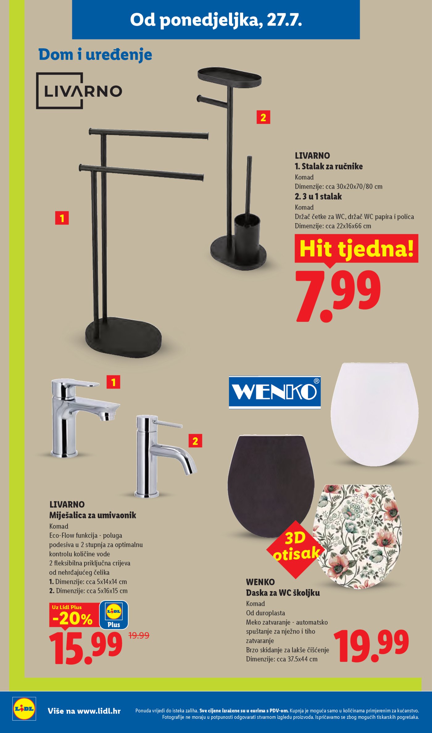 Lidl katatalog Super ponuda 27.07.-02.08.2026.