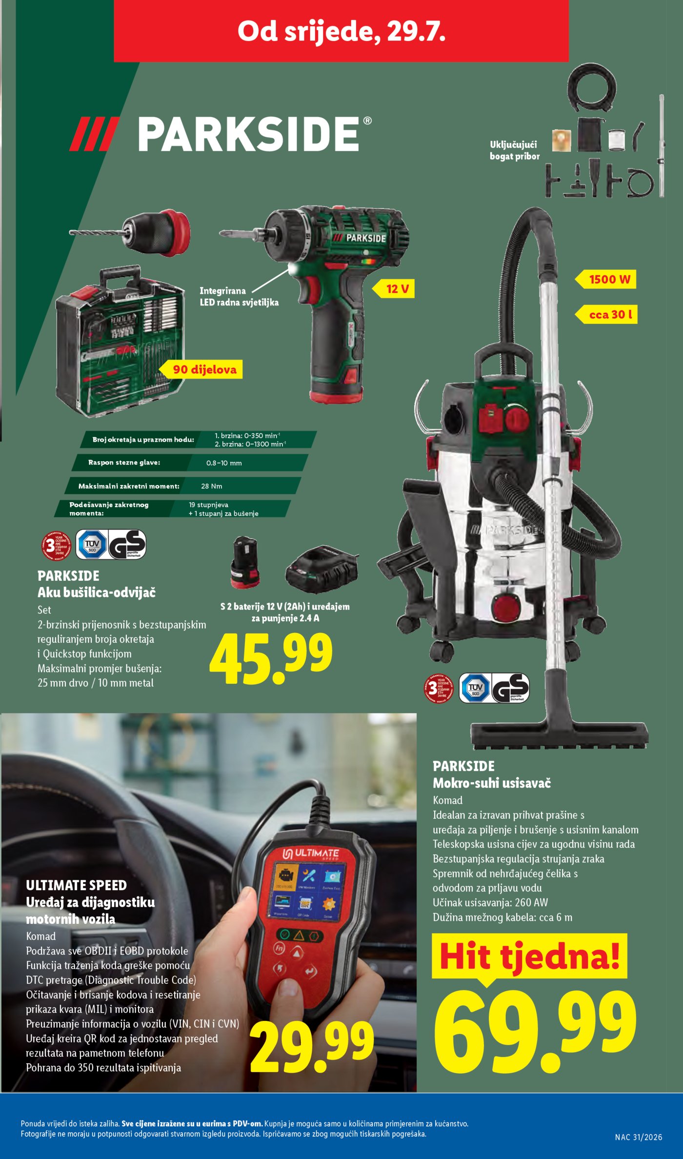 Lidl katatalog Super ponuda 27.07.-02.08.2026.