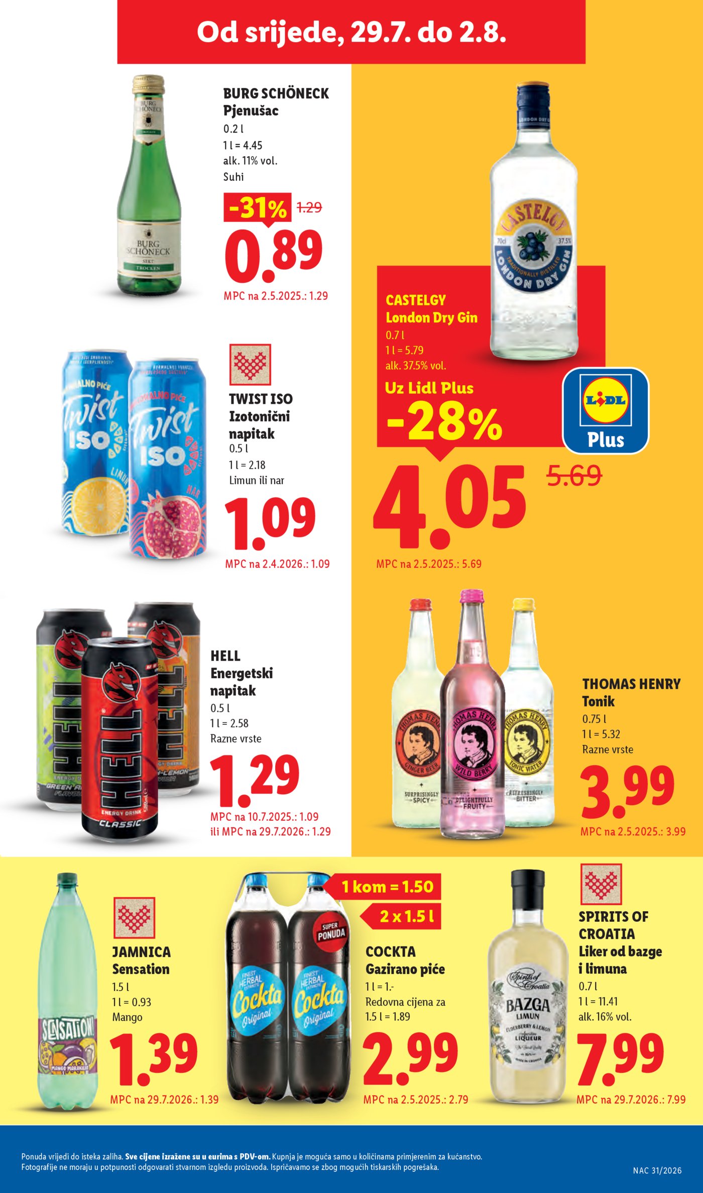 Lidl katatalog Super ponuda 27.07.-02.08.2026.