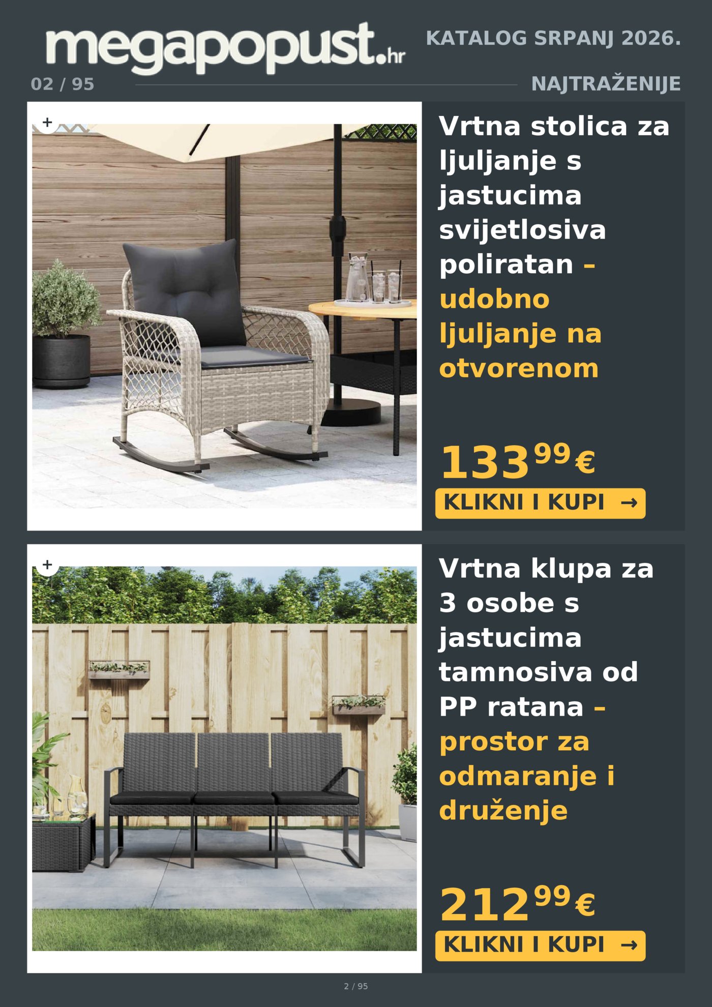 Megapopust.hr katalog Srpanj/Kolovoz 2026