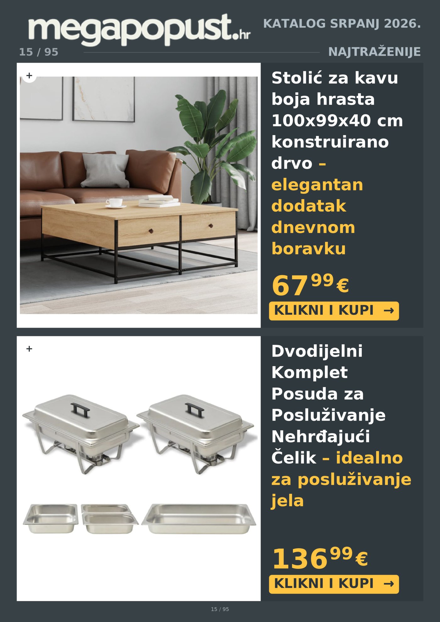 Megapopust.hr katalog Srpanj/Kolovoz 2026