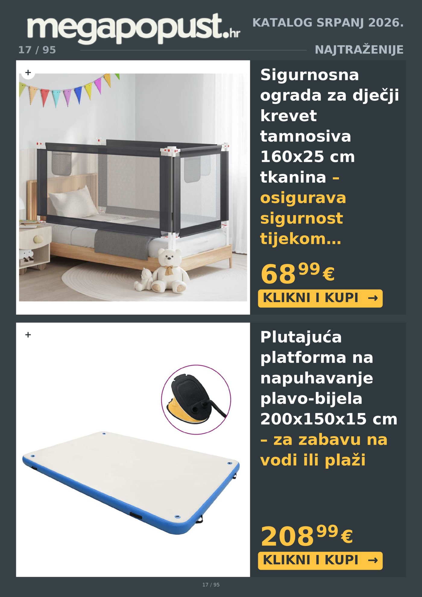 Megapopust.hr katalog Srpanj/Kolovoz 2026