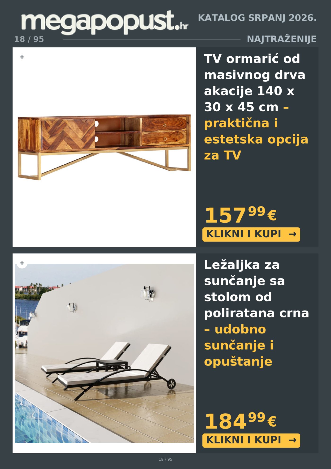 Megapopust.hr katalog Srpanj/Kolovoz 2026