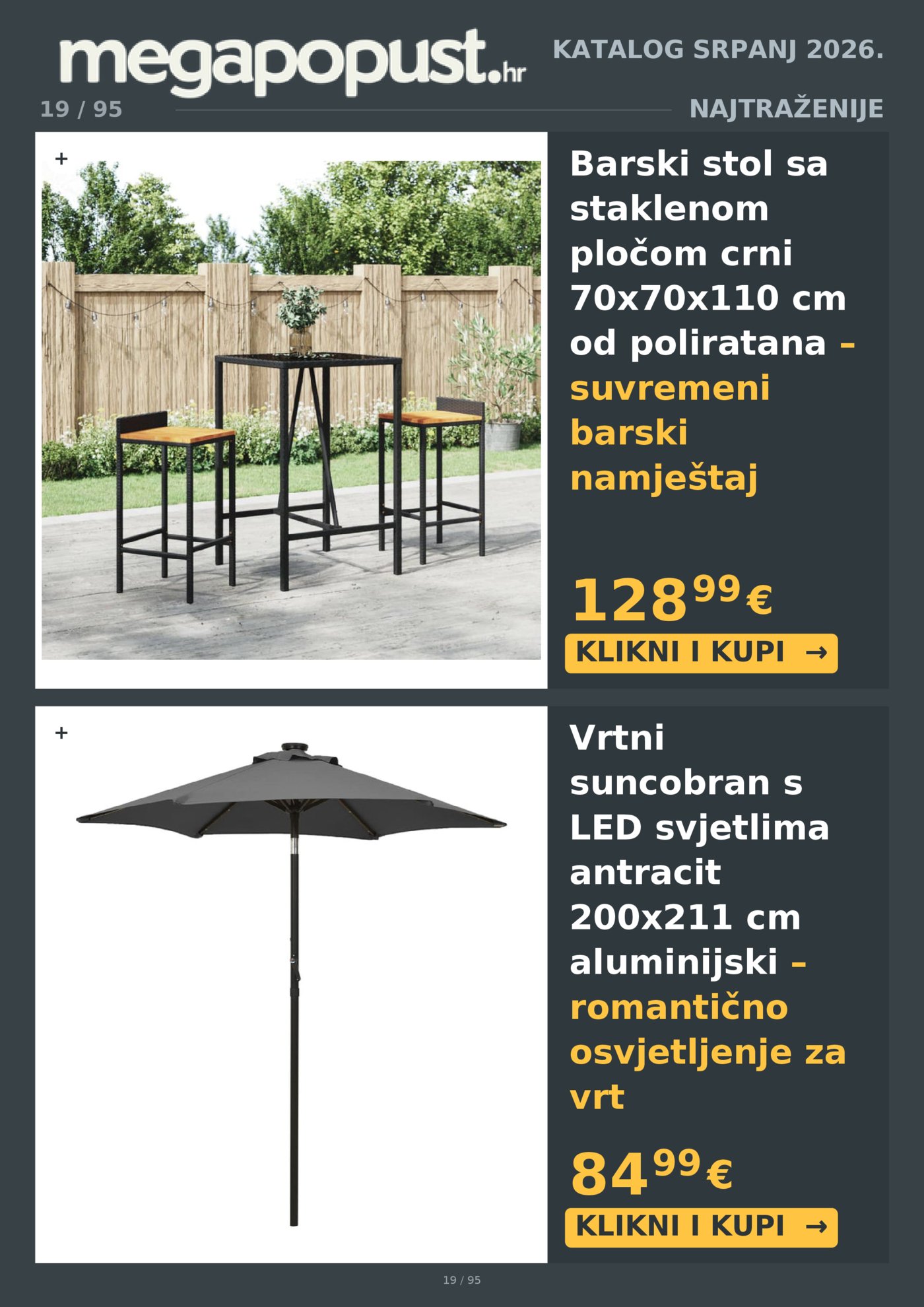 Megapopust.hr katalog Srpanj/Kolovoz 2026