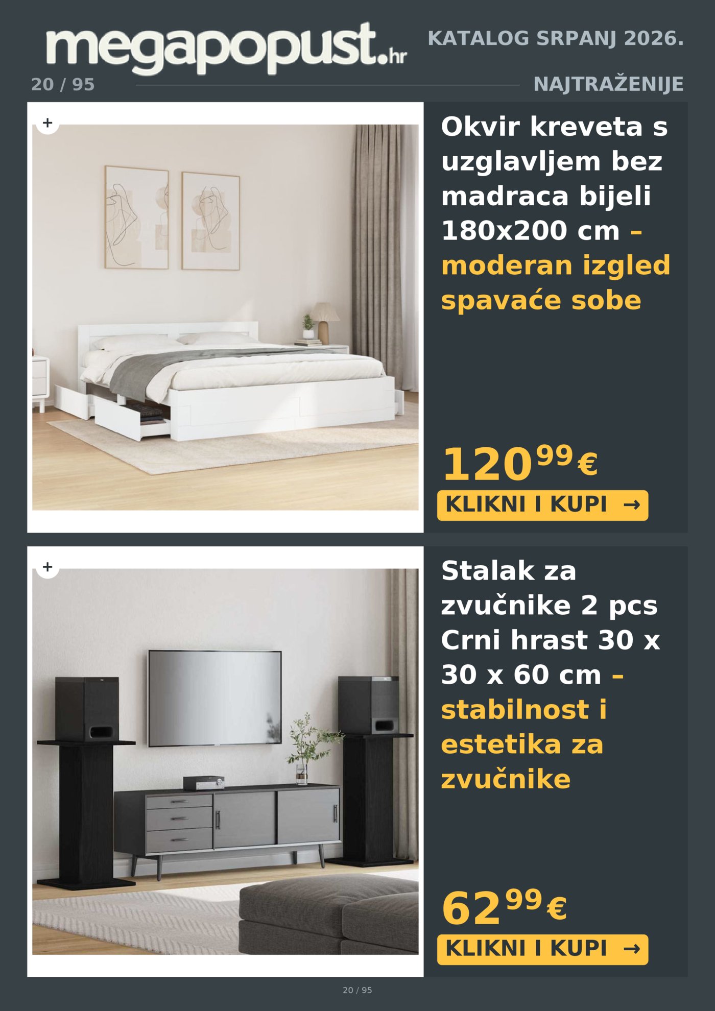 Megapopust.hr katalog Srpanj/Kolovoz 2026