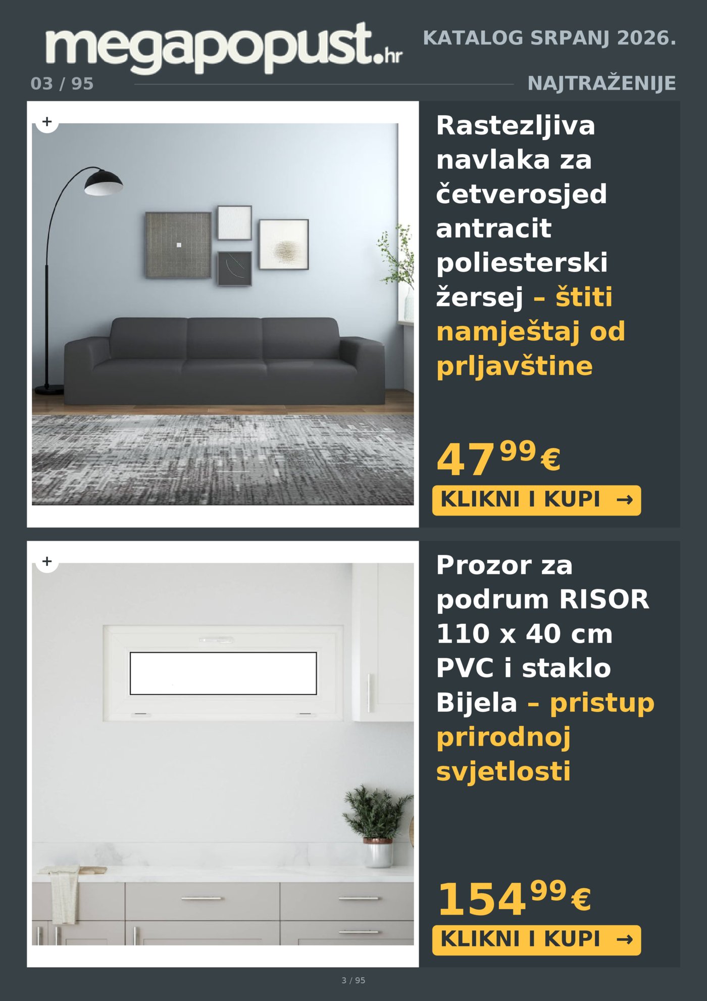 Megapopust.hr katalog Srpanj/Kolovoz 2026