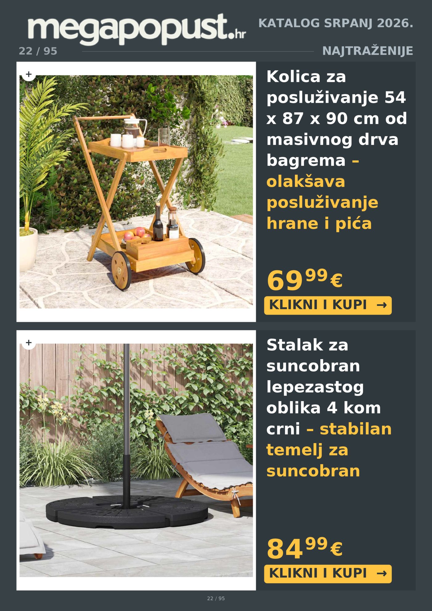Megapopust.hr katalog Srpanj/Kolovoz 2026
