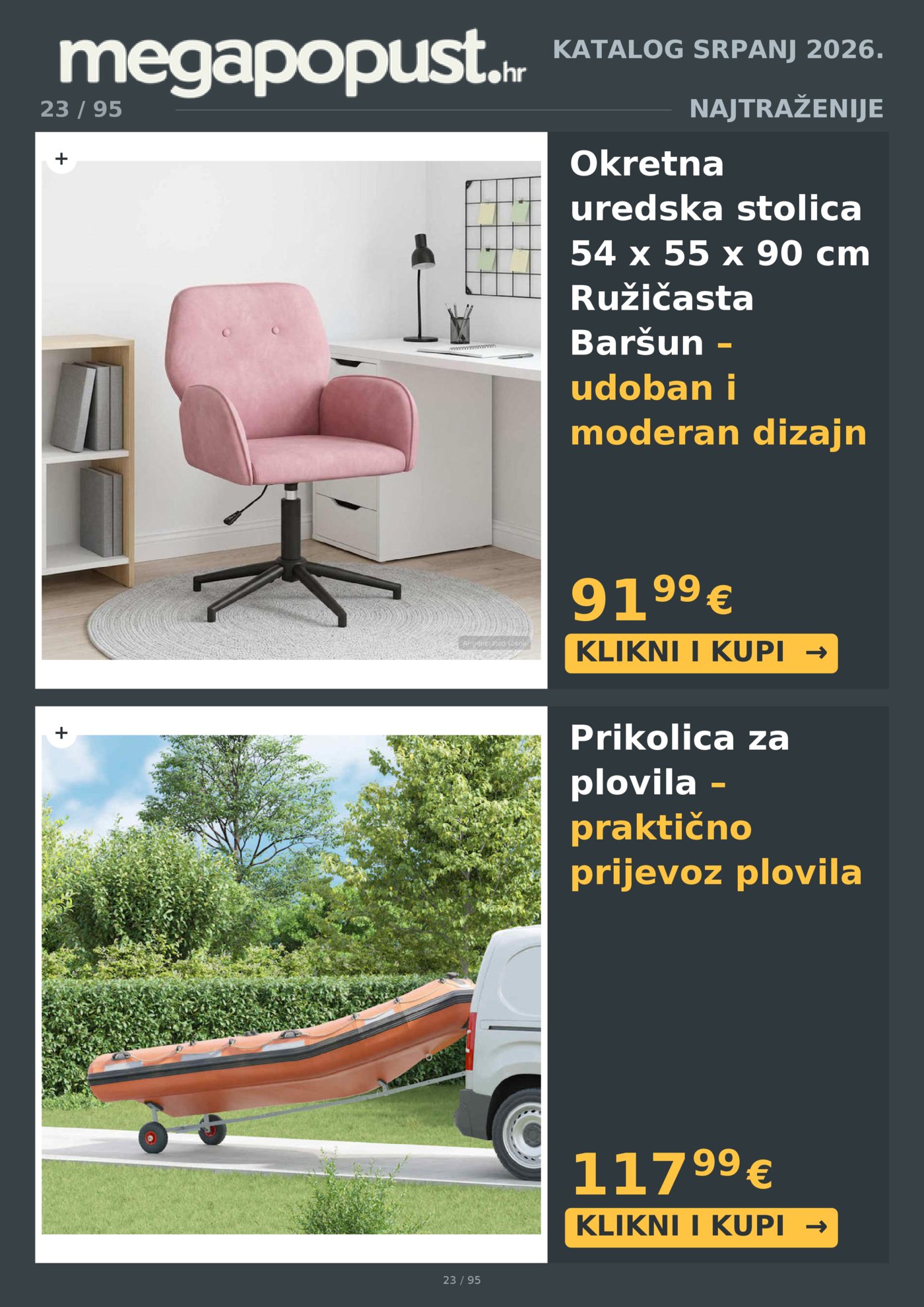 Megapopust.hr katalog Srpanj/Kolovoz 2026