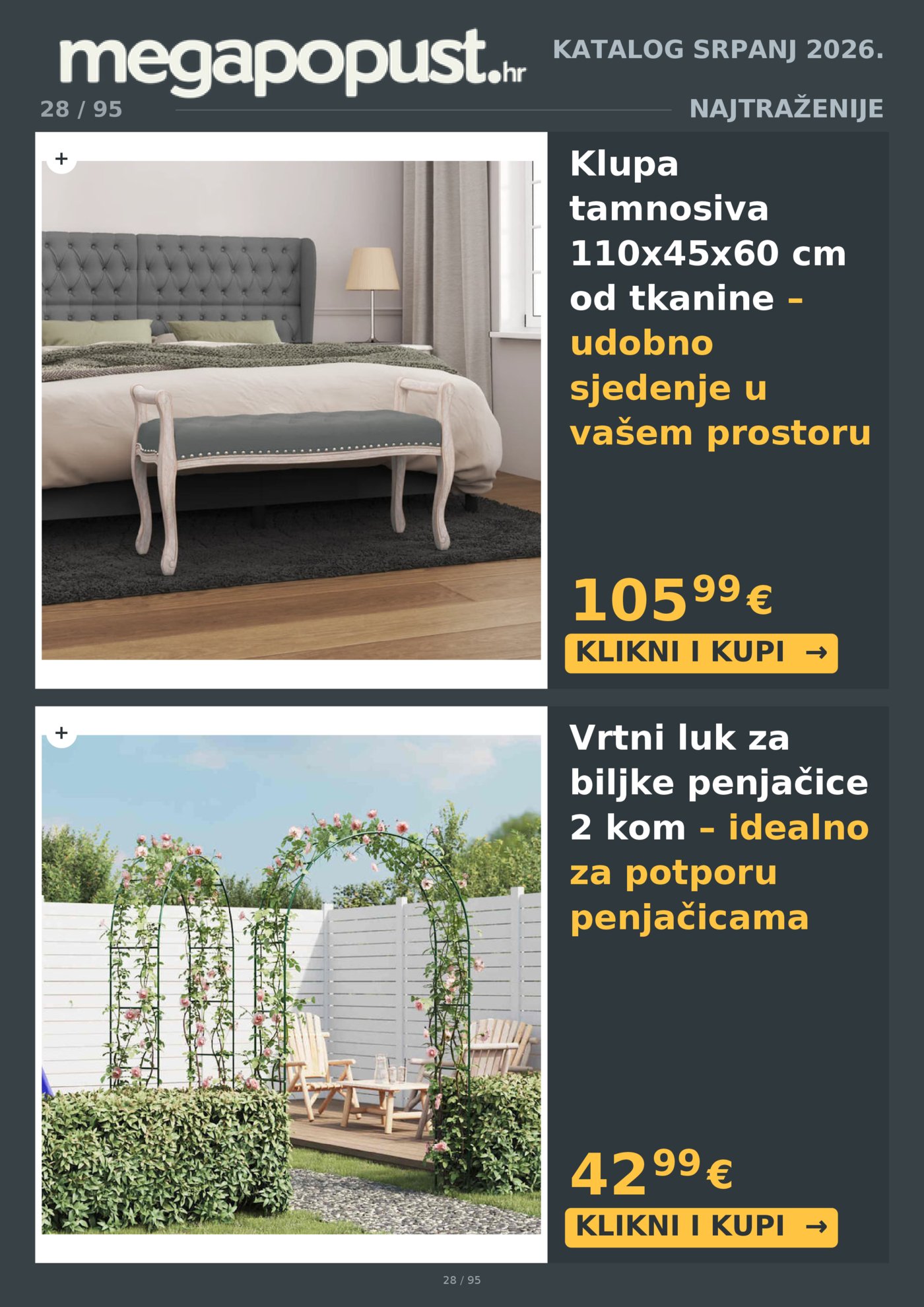 Megapopust.hr katalog Srpanj/Kolovoz 2026