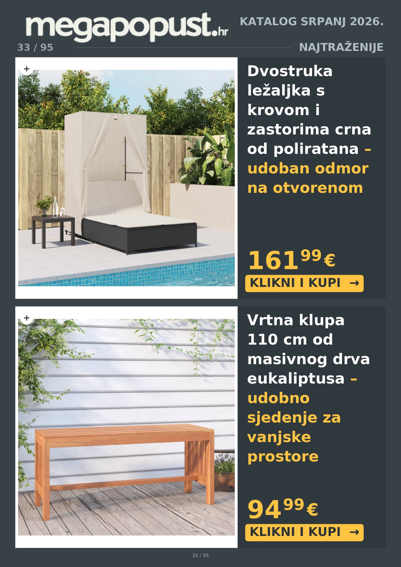 Megapopust.hr katalog Srpanj/Kolovoz 2026