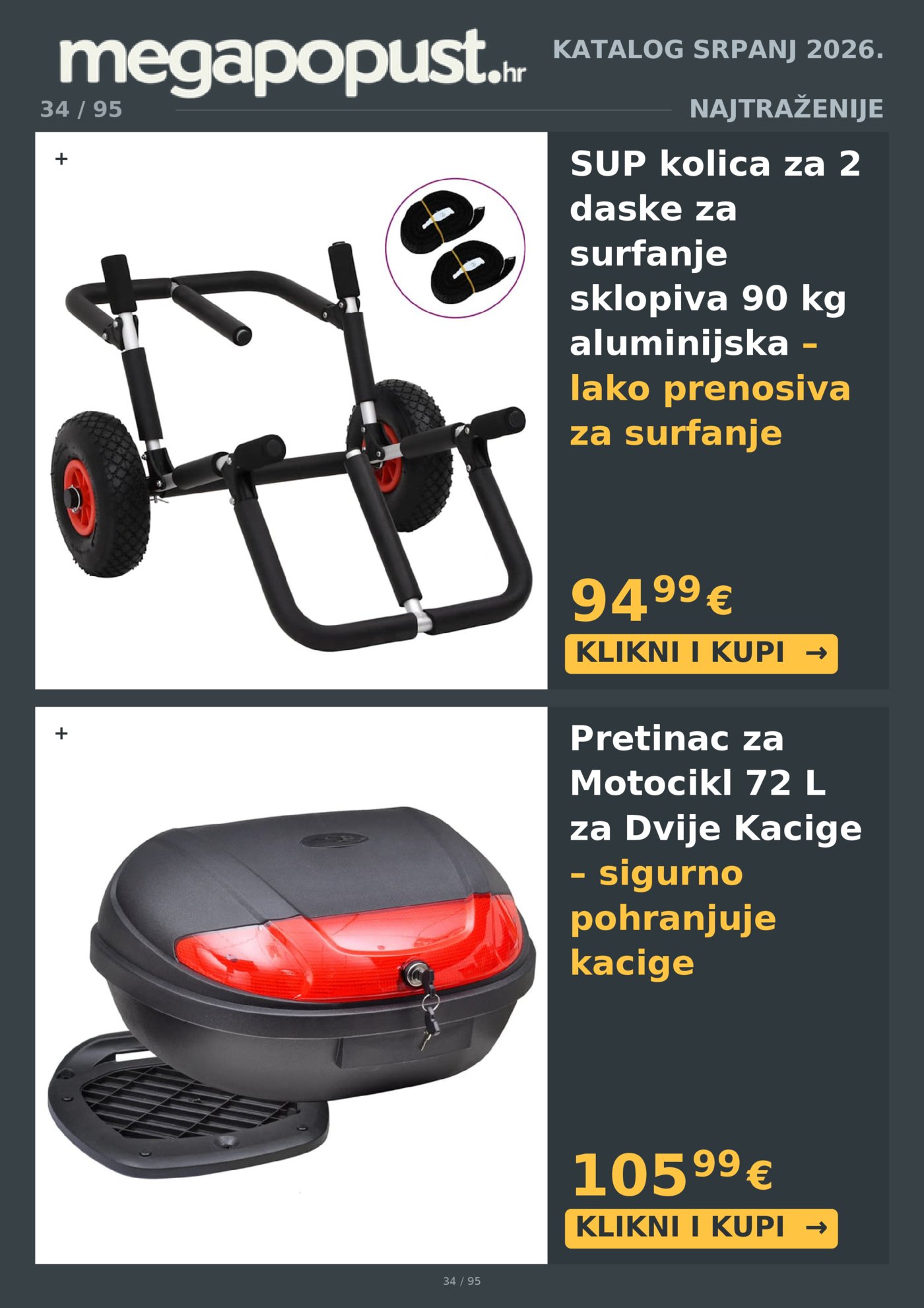 Megapopust.hr katalog Srpanj/Kolovoz 2026