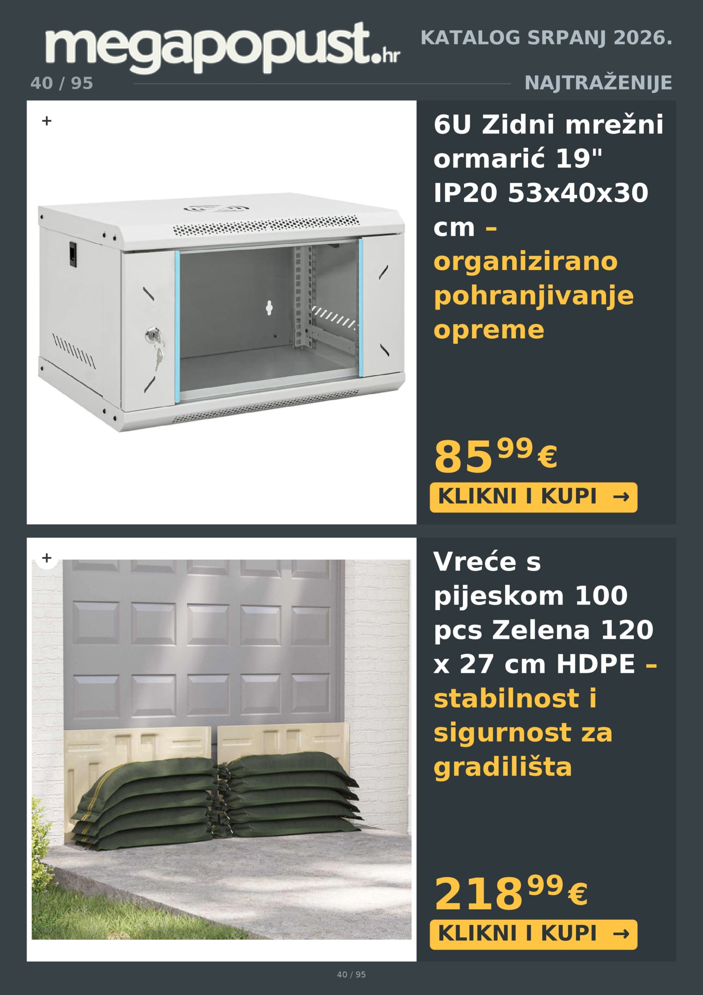 Megapopust.hr katalog Srpanj/Kolovoz 2026