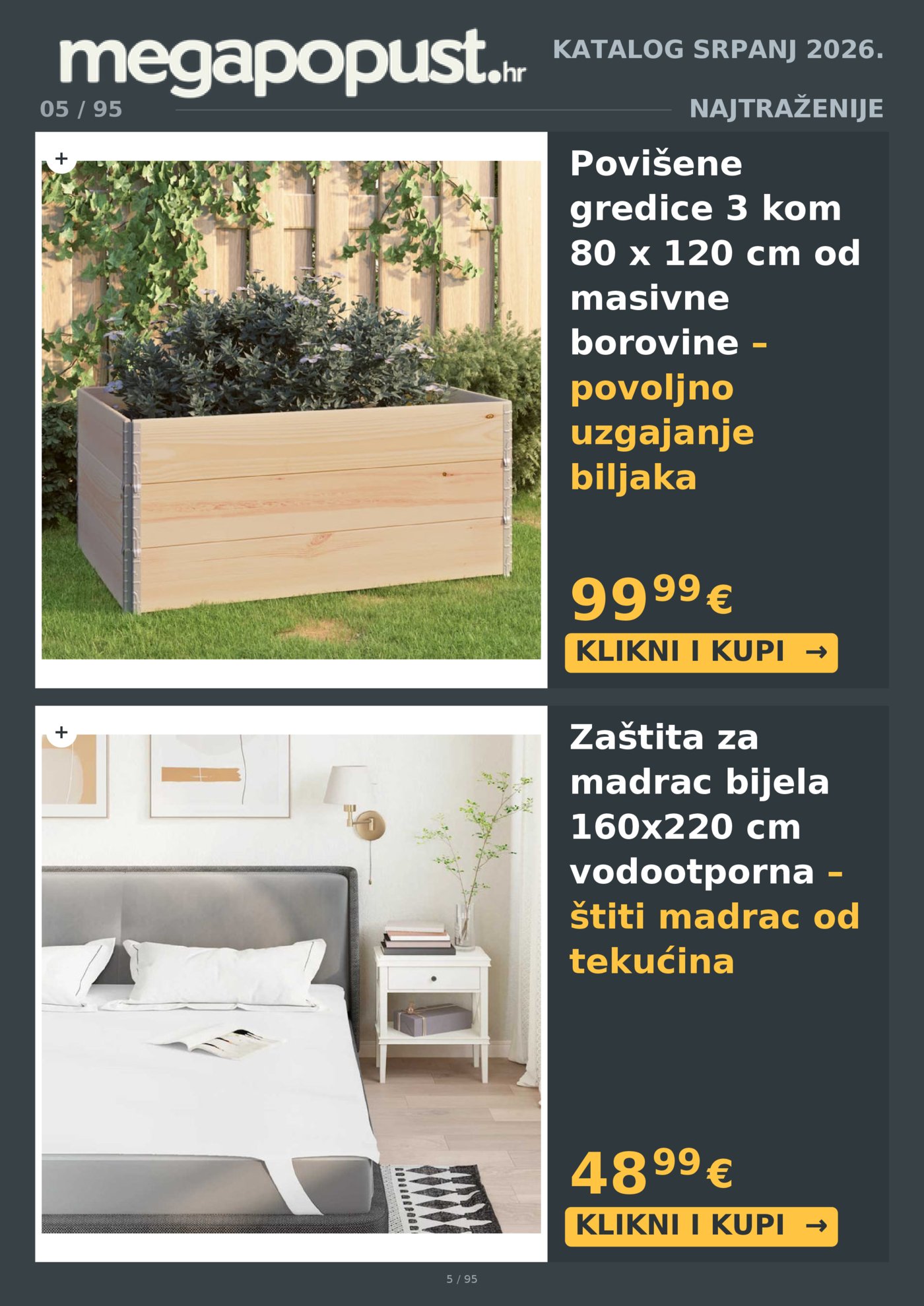 Megapopust.hr katalog Srpanj/Kolovoz 2026