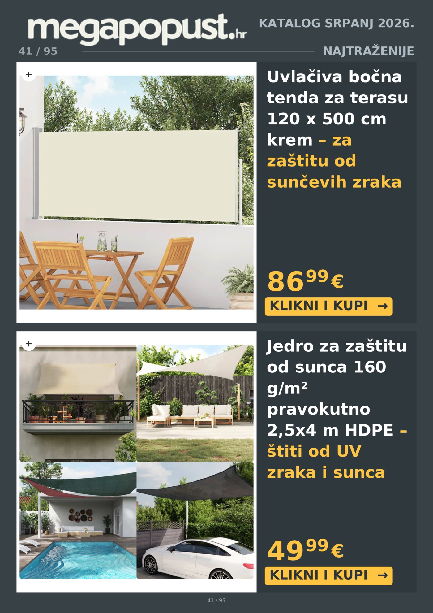 Megapopust.hr katalog Srpanj/Kolovoz 2026
