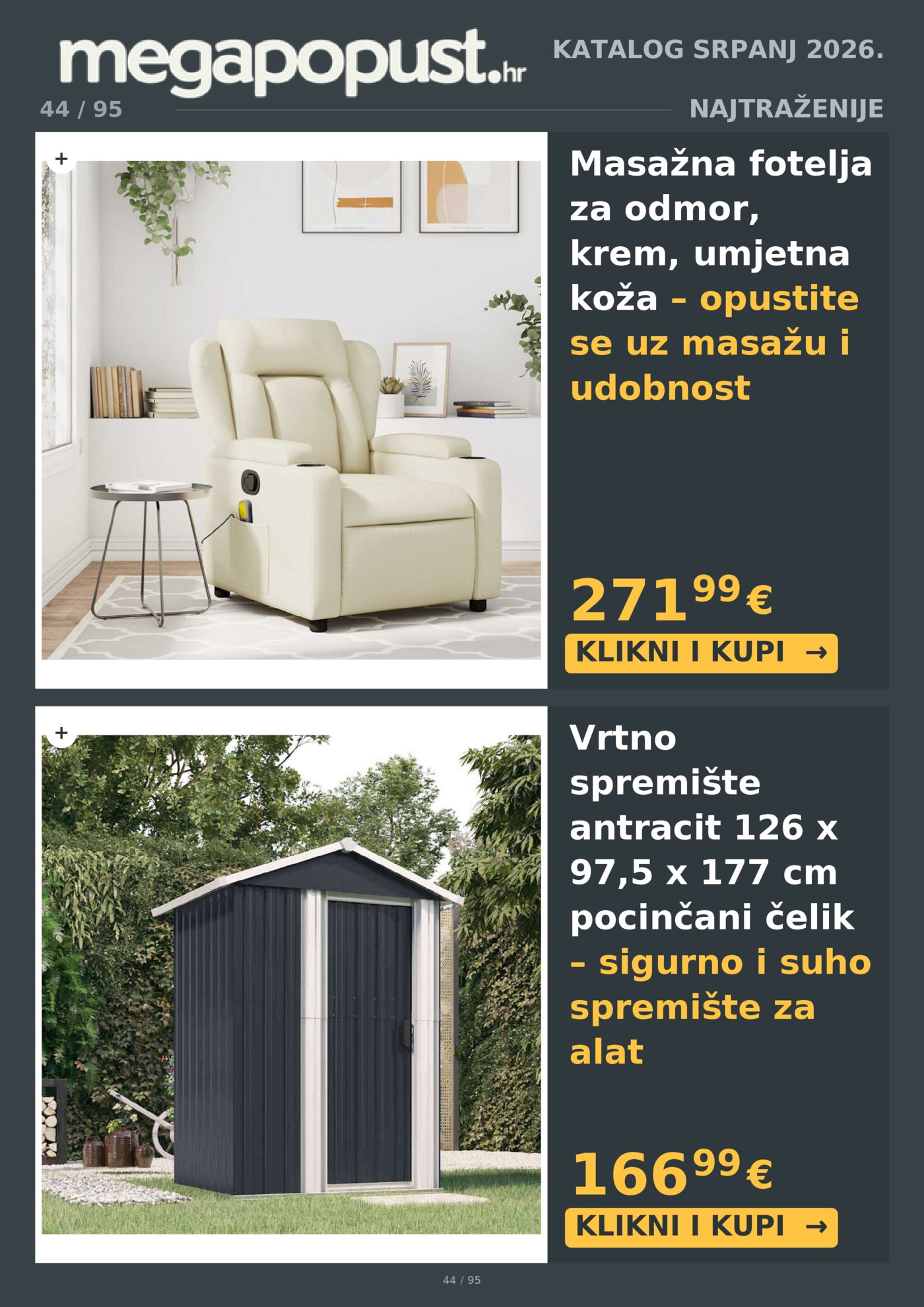 Megapopust.hr katalog Srpanj/Kolovoz 2026