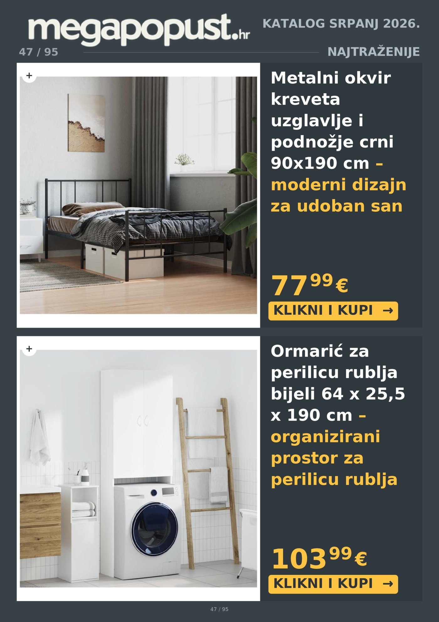 Megapopust.hr katalog Srpanj/Kolovoz 2026