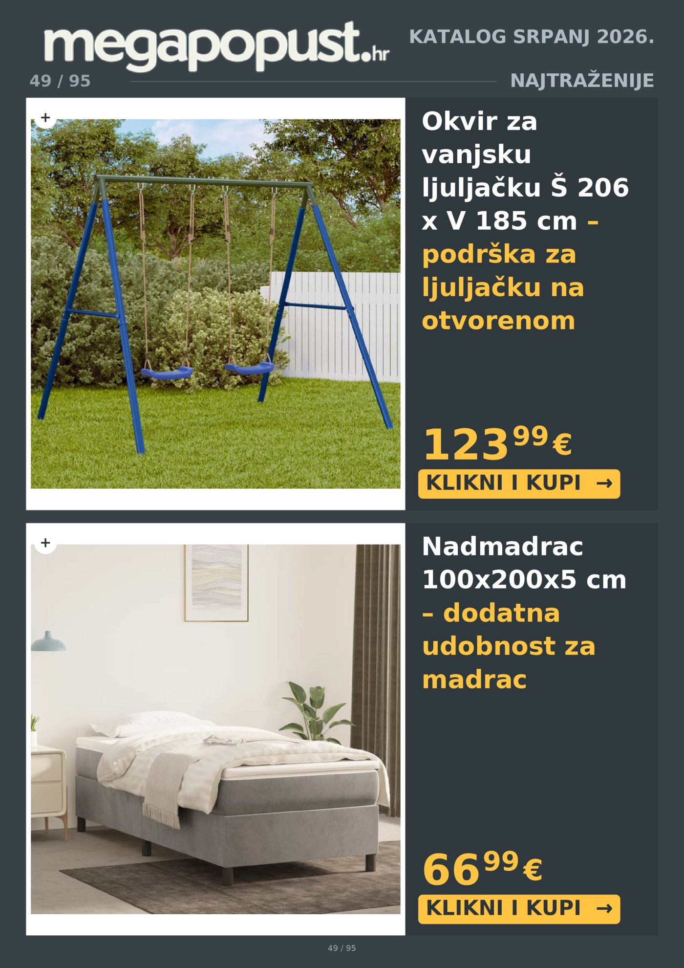 Megapopust.hr katalog Srpanj/Kolovoz 2026