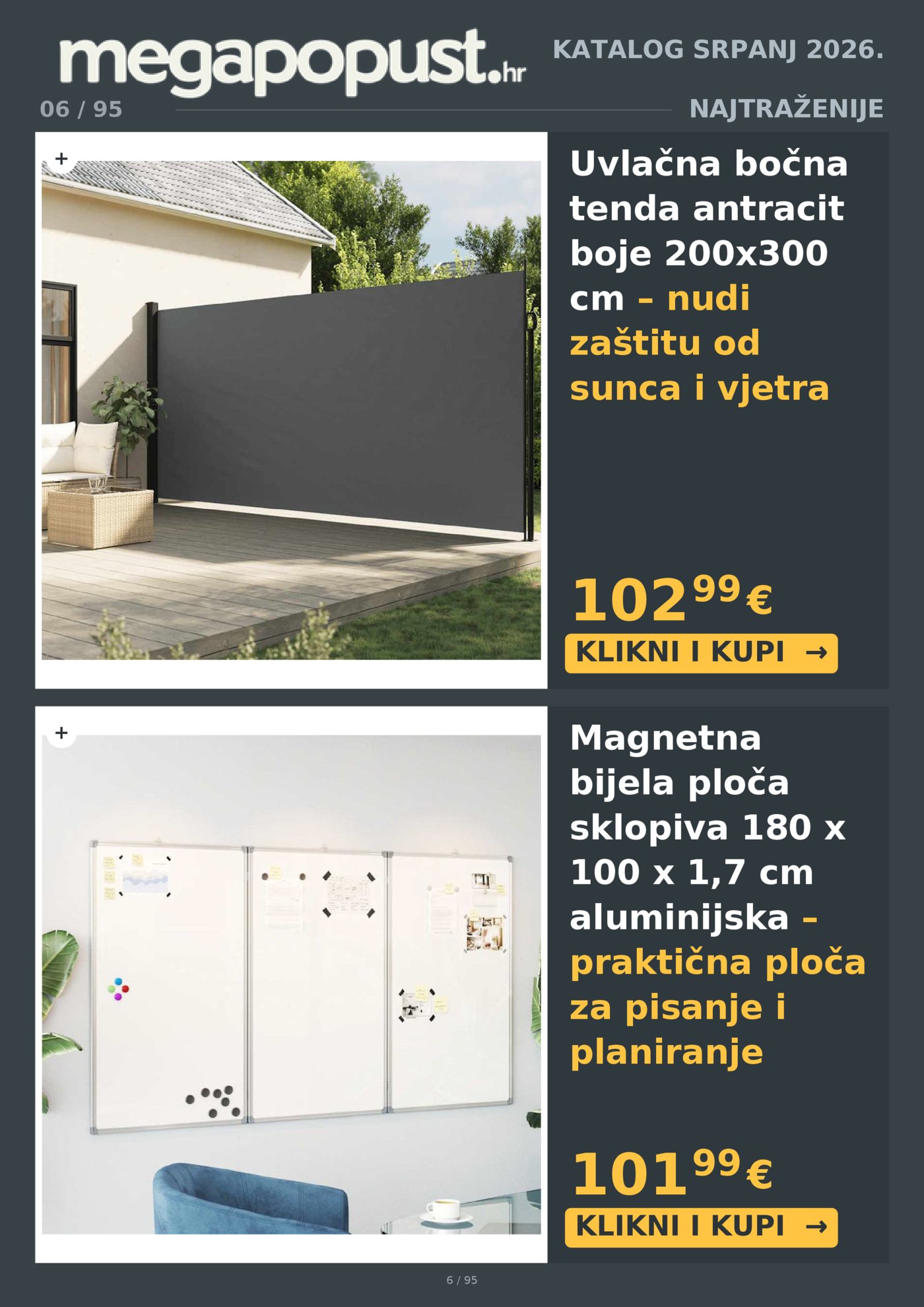 Megapopust.hr katalog Srpanj/Kolovoz 2026