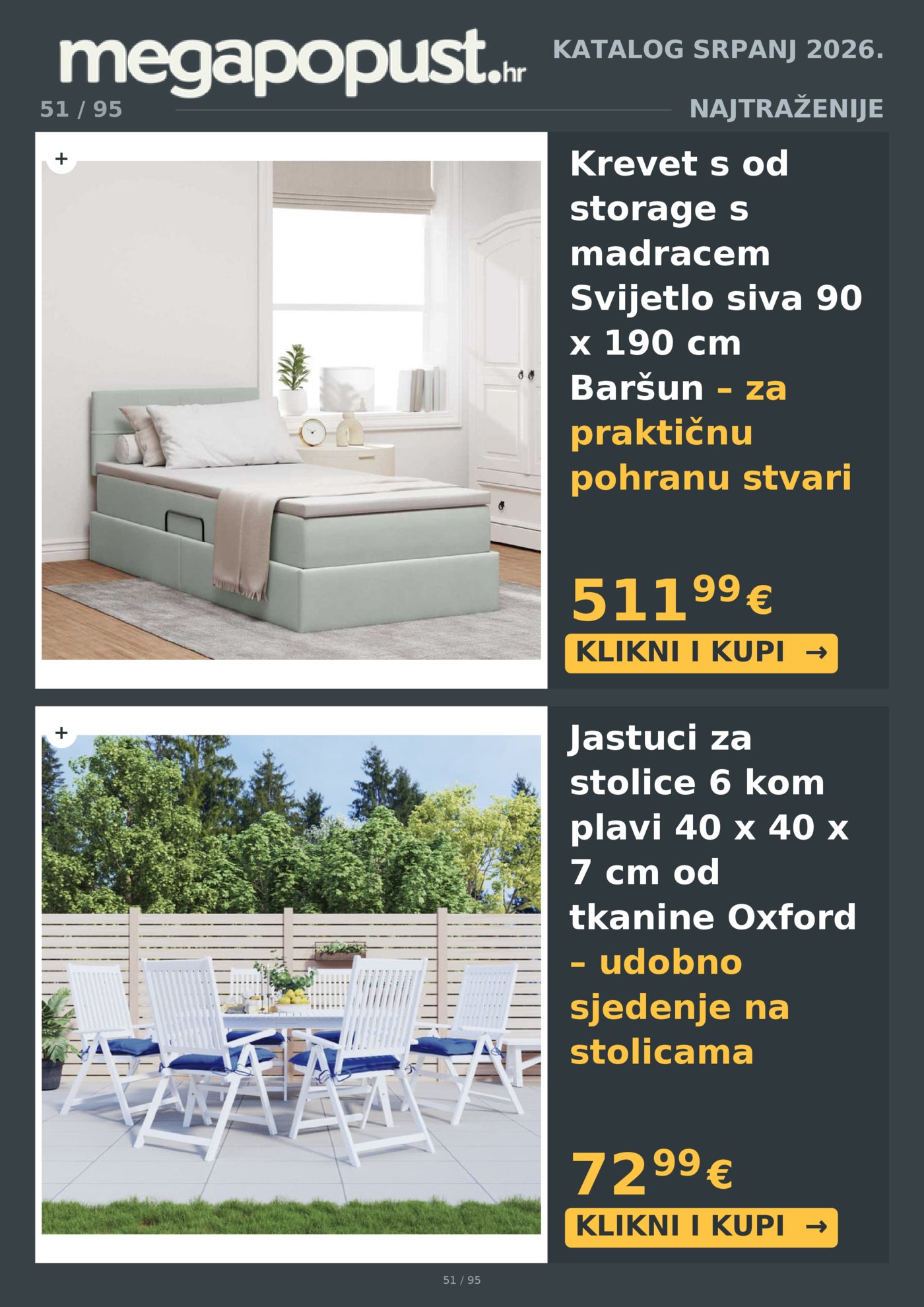 Megapopust.hr katalog Srpanj/Kolovoz 2026