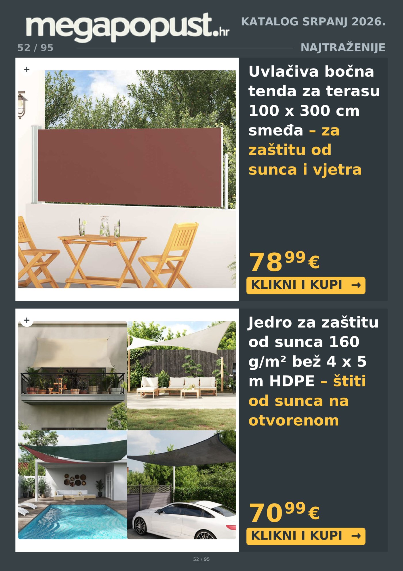 Megapopust.hr katalog Srpanj/Kolovoz 2026
