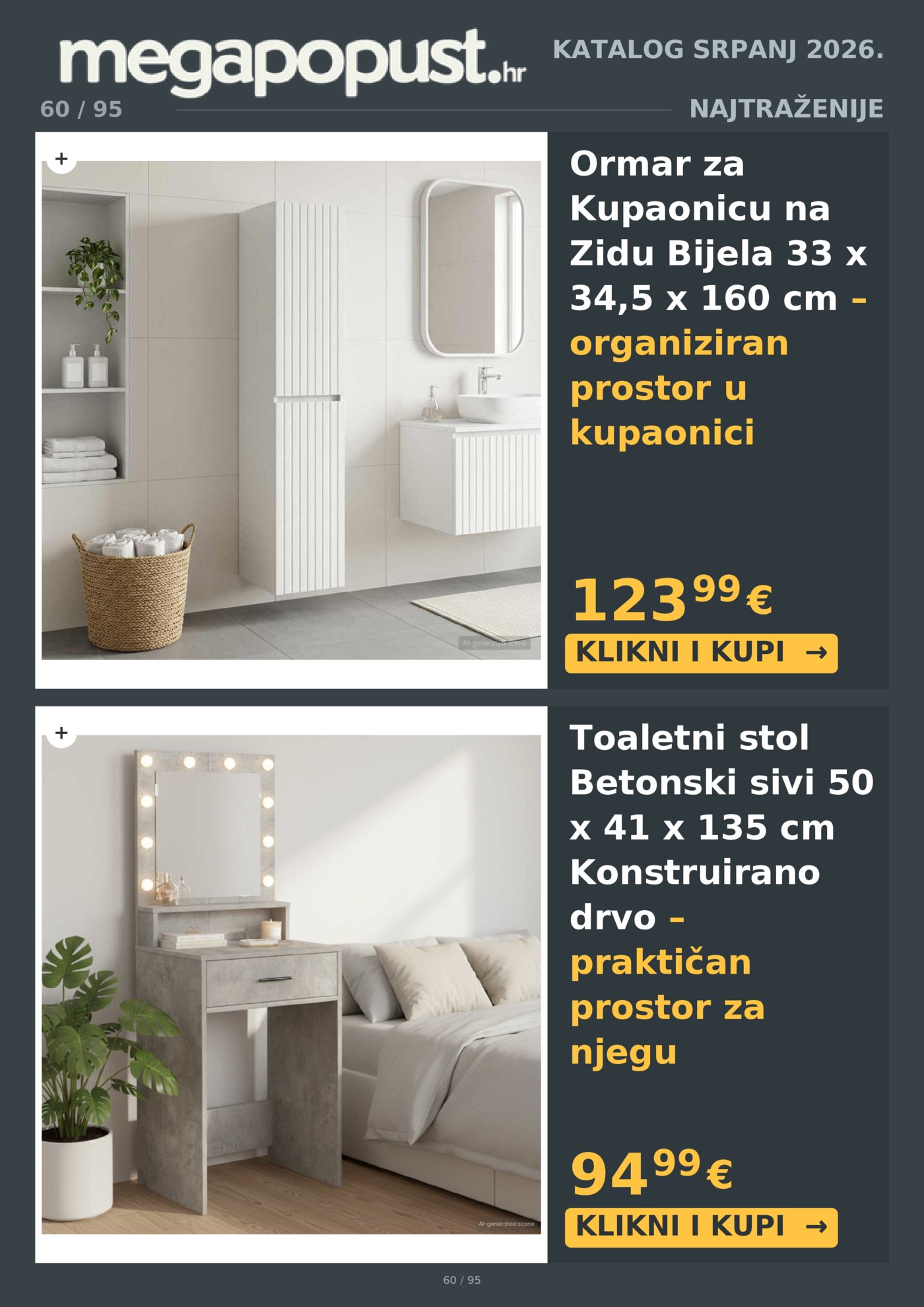 Megapopust.hr katalog Srpanj/Kolovoz 2026