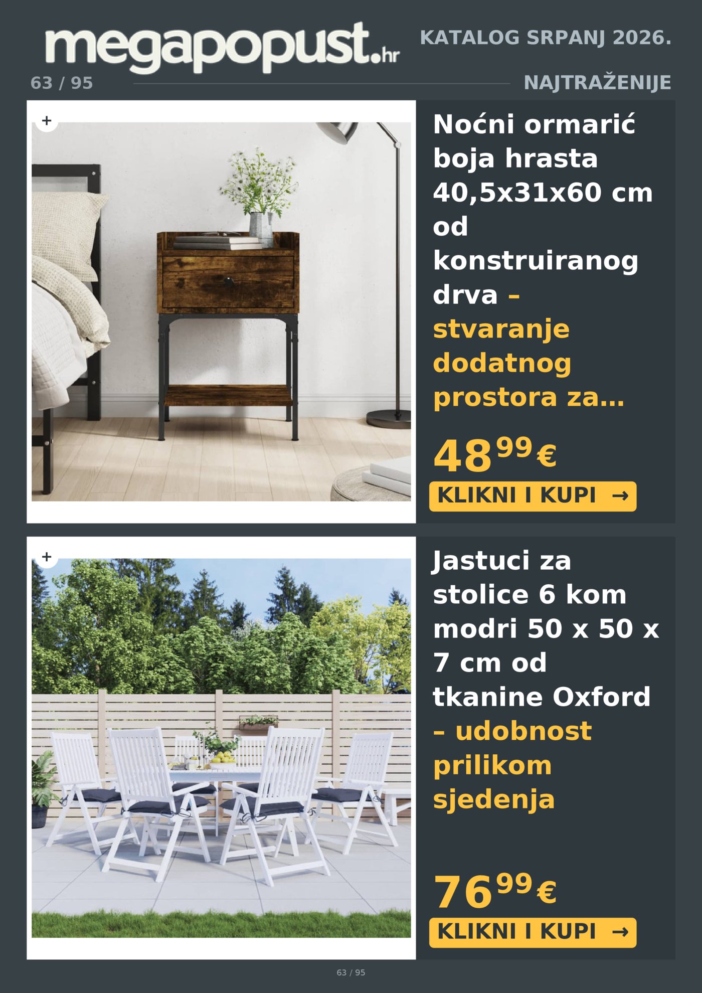 Megapopust.hr katalog Srpanj/Kolovoz 2026