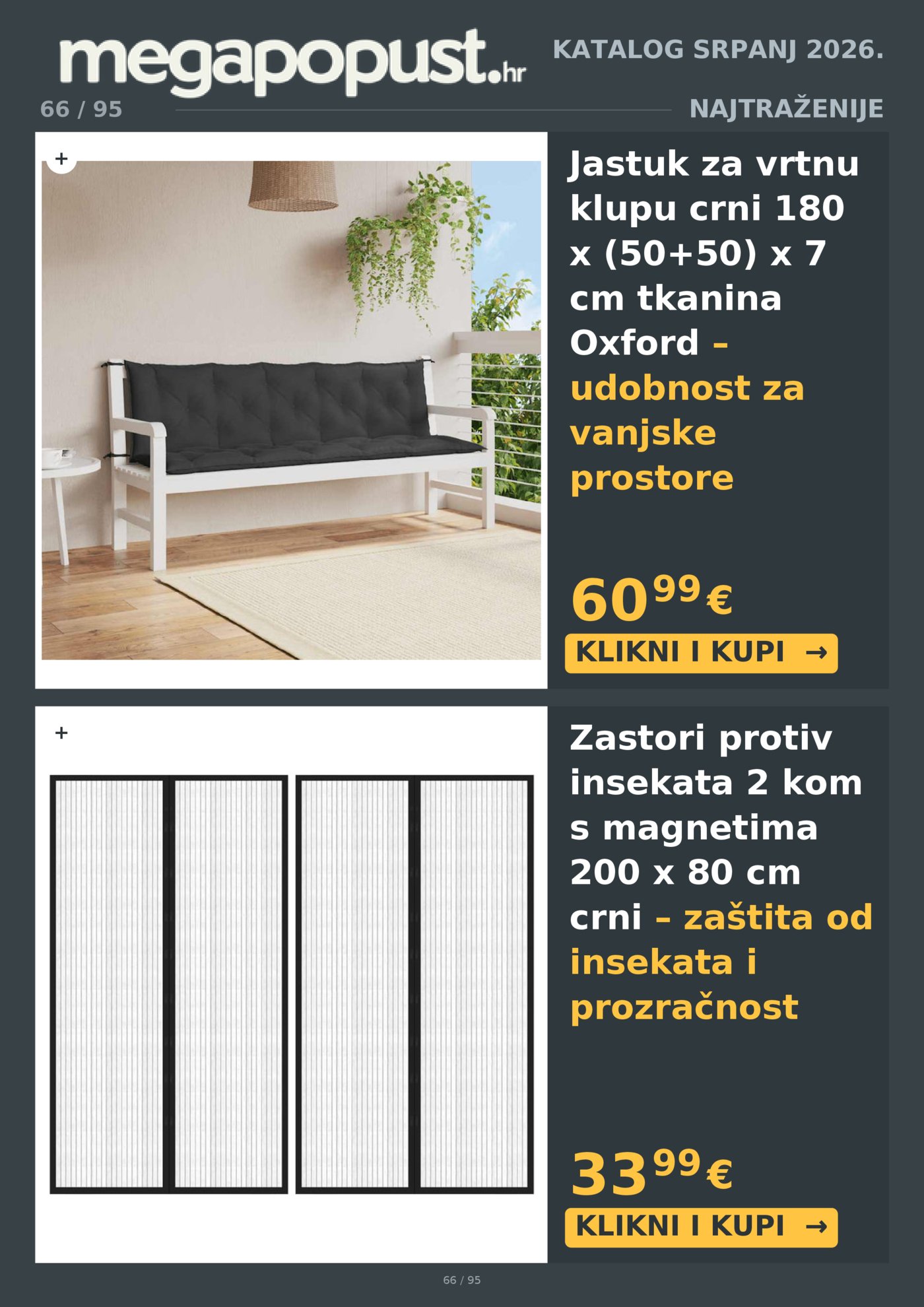 Megapopust.hr katalog Srpanj/Kolovoz 2026
