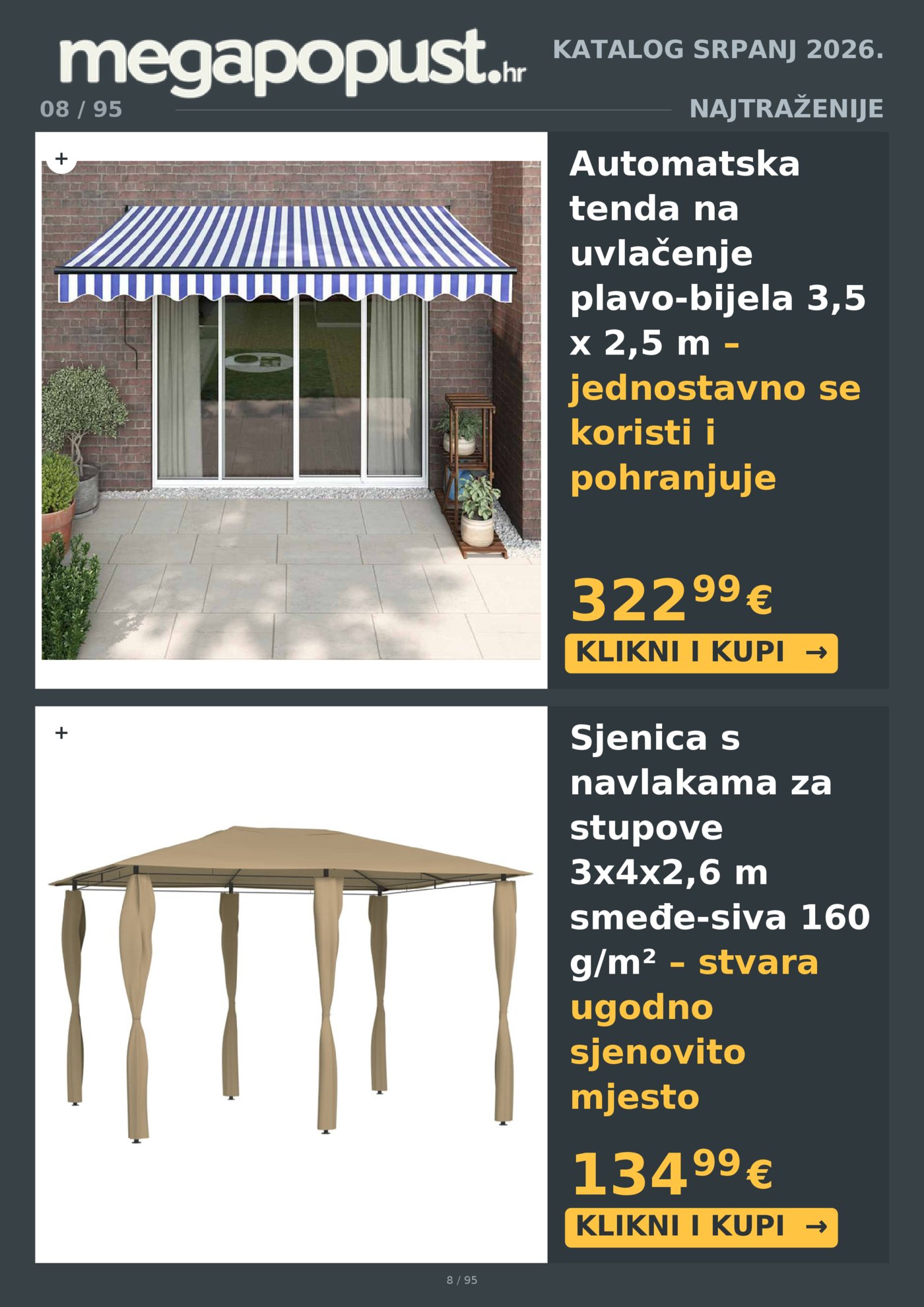 Megapopust.hr katalog Srpanj/Kolovoz 2026