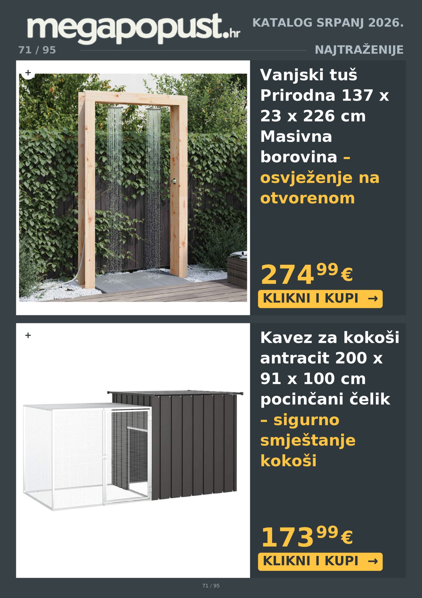 Megapopust.hr katalog Srpanj/Kolovoz 2026