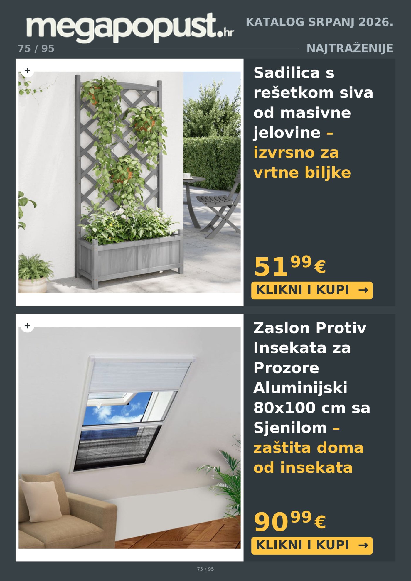 Megapopust.hr katalog Srpanj/Kolovoz 2026