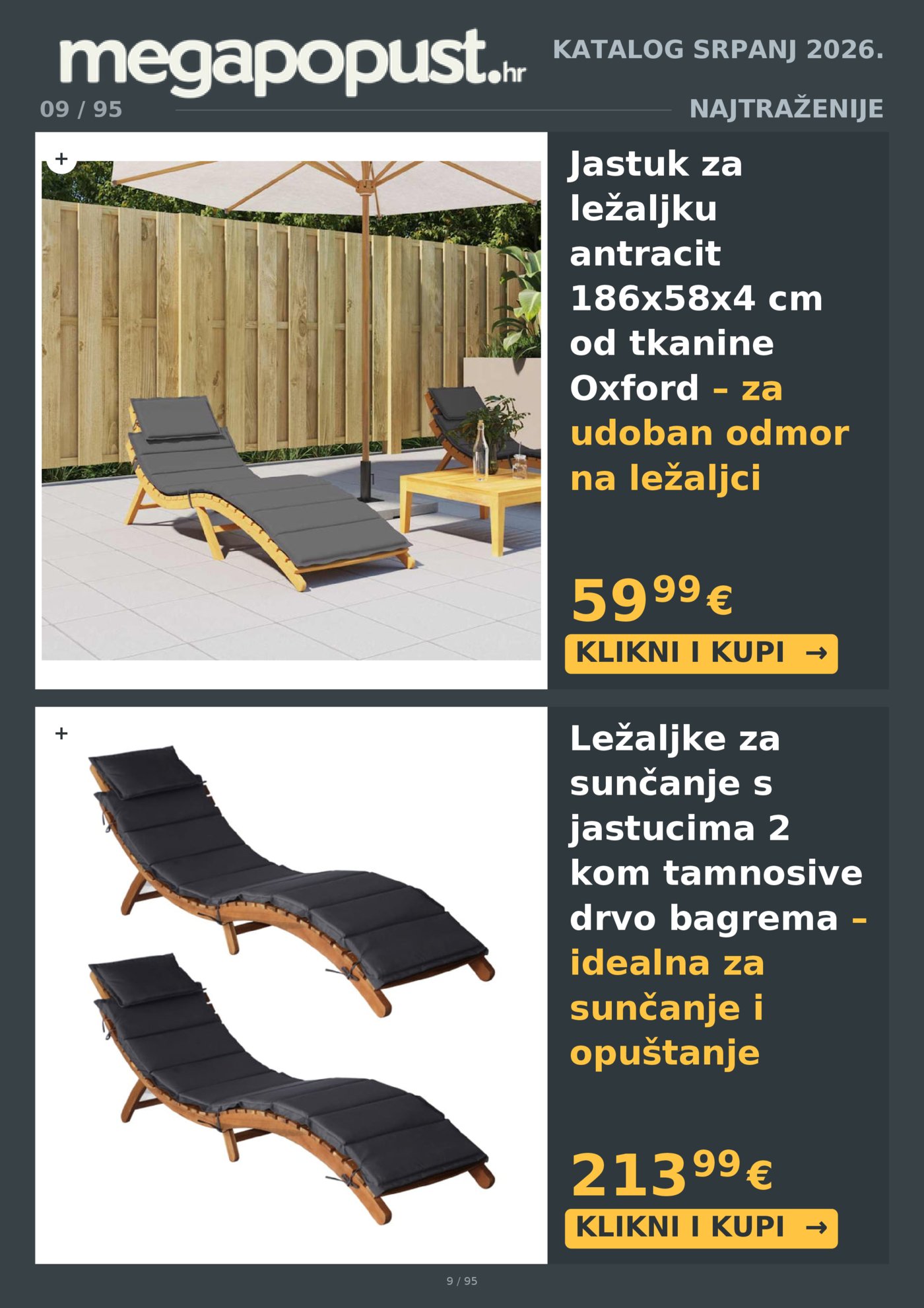 Megapopust.hr katalog Srpanj/Kolovoz 2026