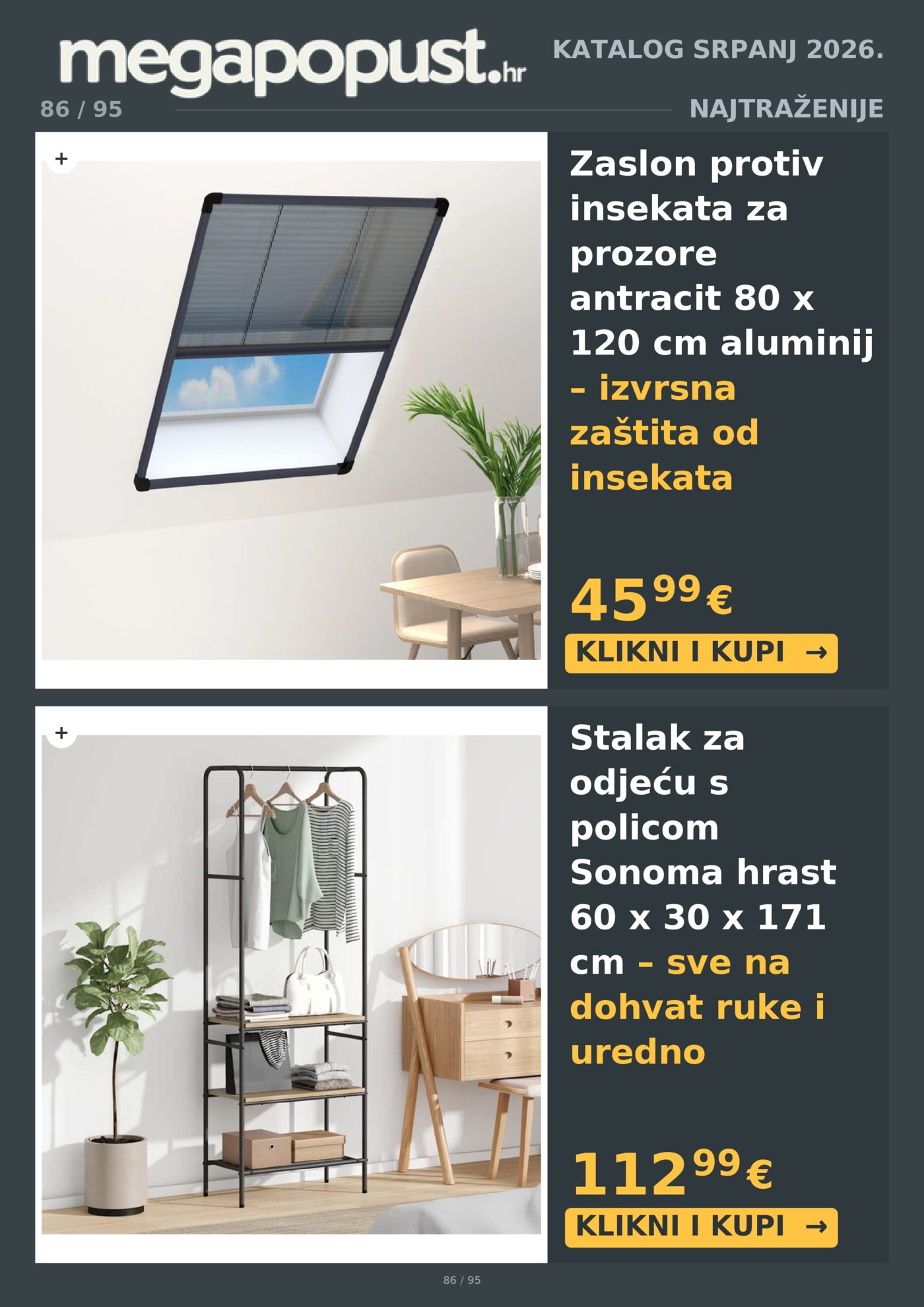 Megapopust.hr katalog Srpanj/Kolovoz 2026