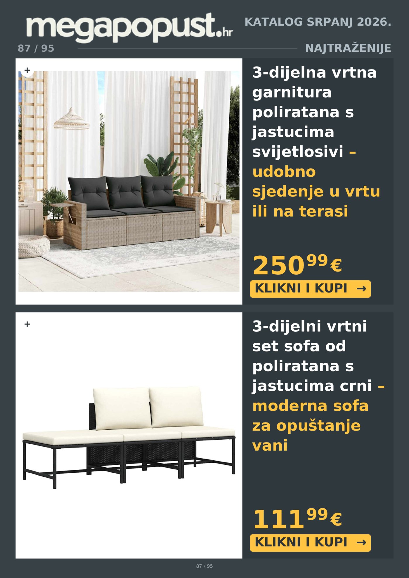 Megapopust.hr katalog Srpanj/Kolovoz 2026